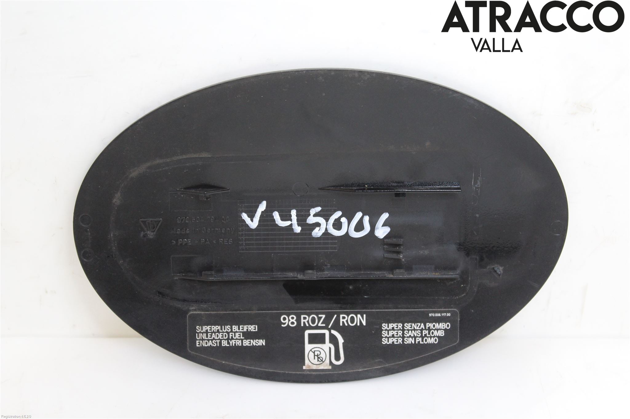 Porsche PANAMERA 09- Tanklucka