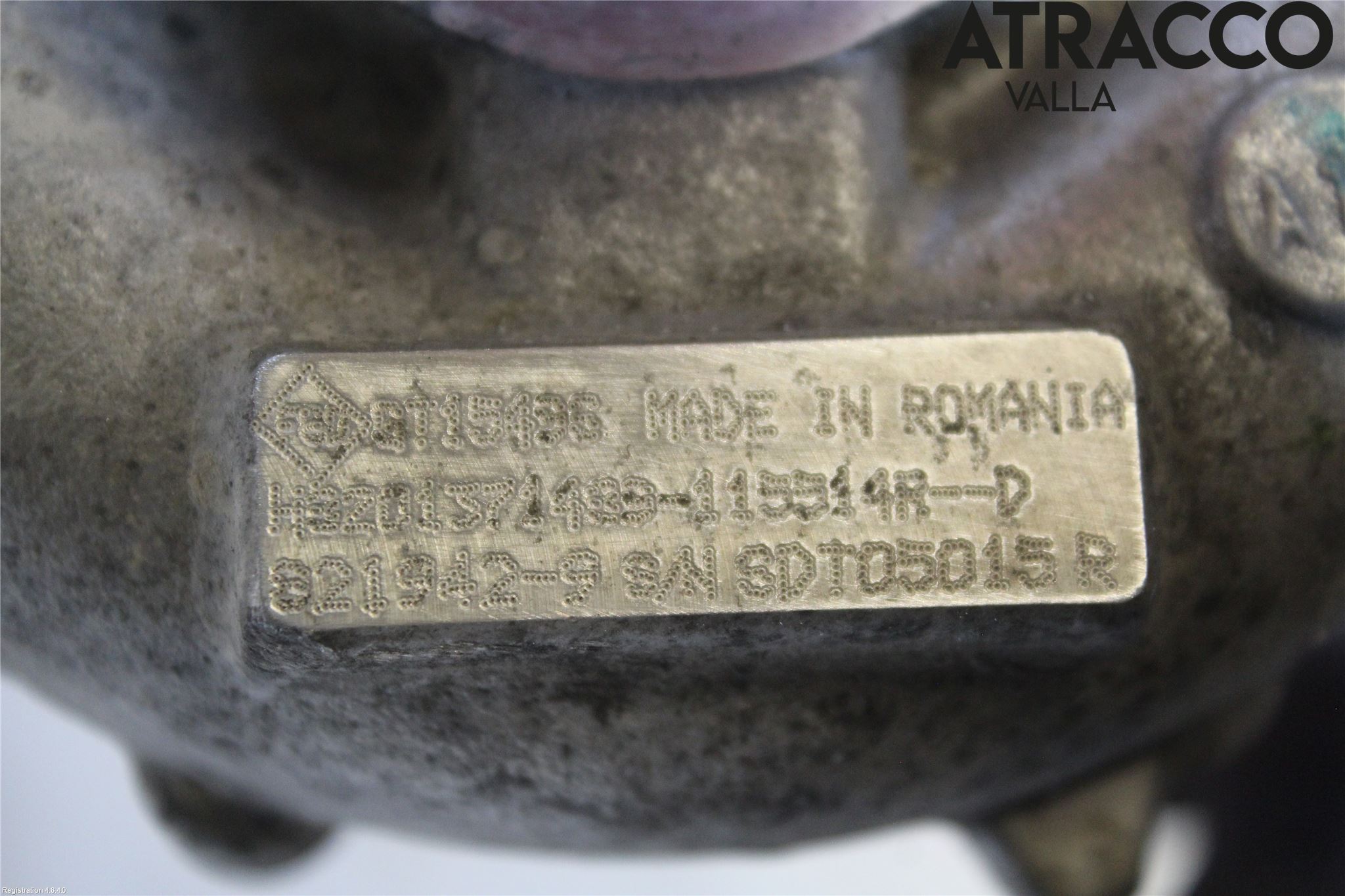 Opel VIVARO 15-19 Turboaggregat