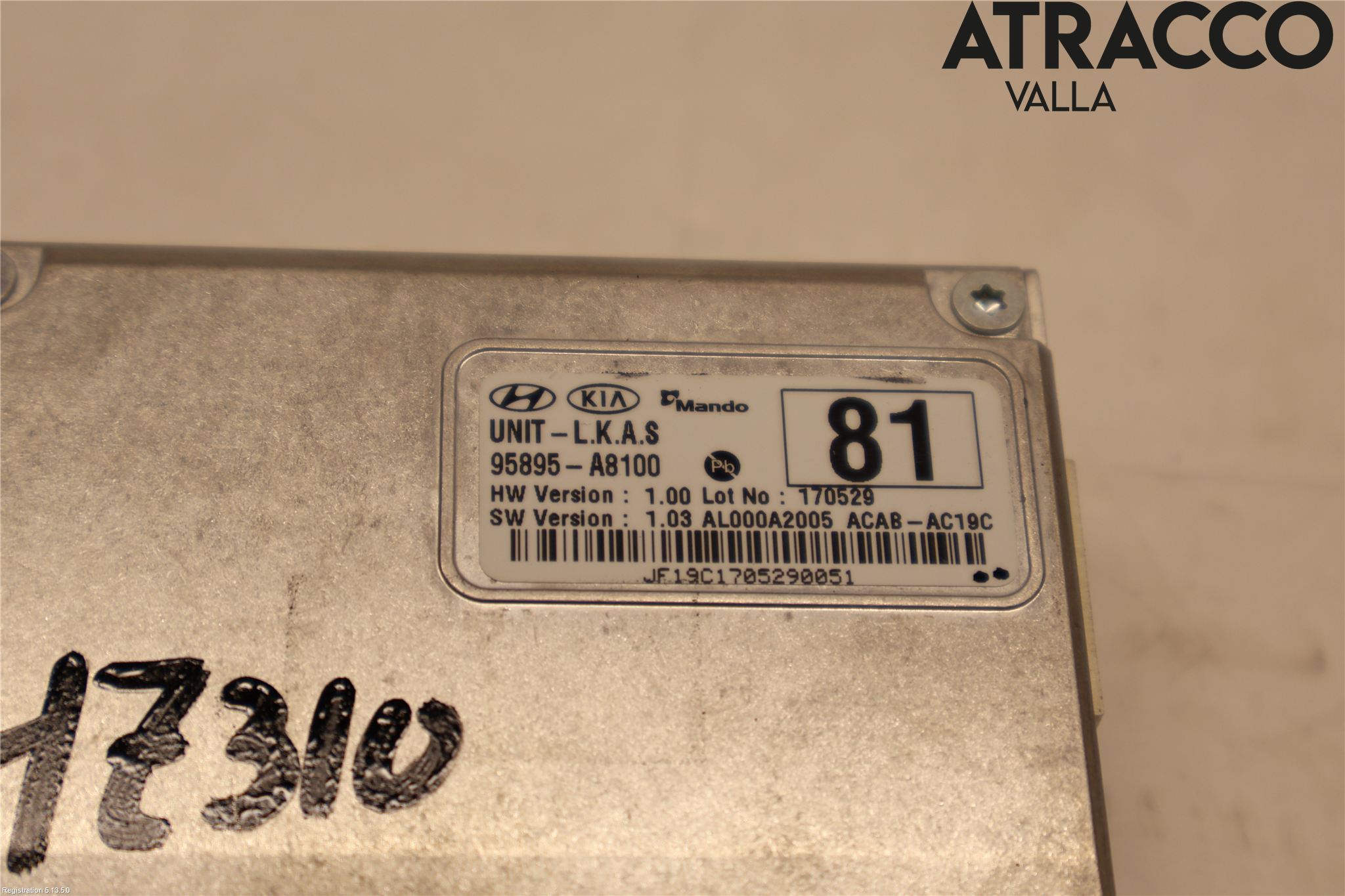 Kia OPTIMA 16-20 Sensor Aktivt Kollisionsskydd