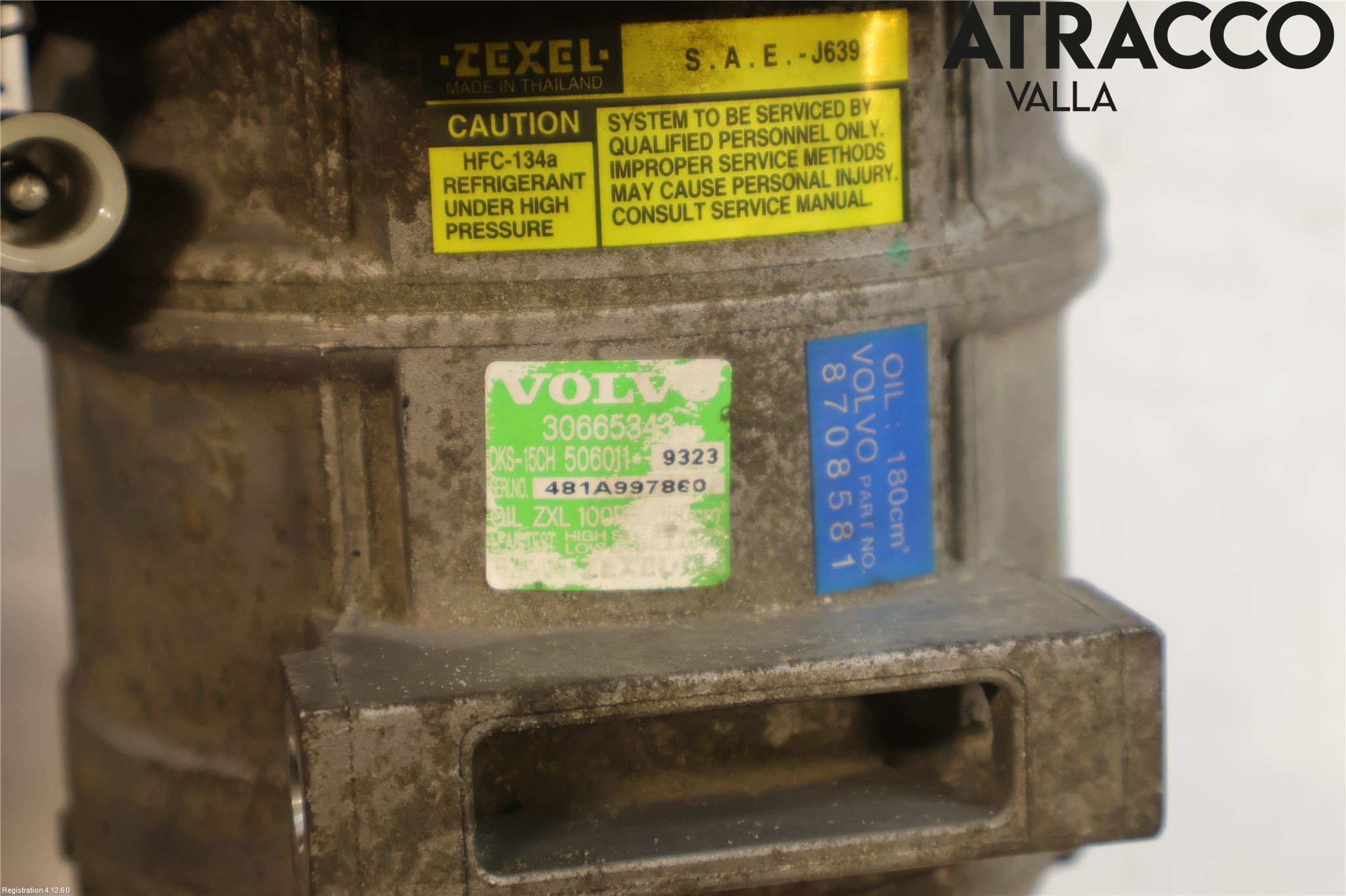 Volvo S40/V40    96-04 Ac Kompressor