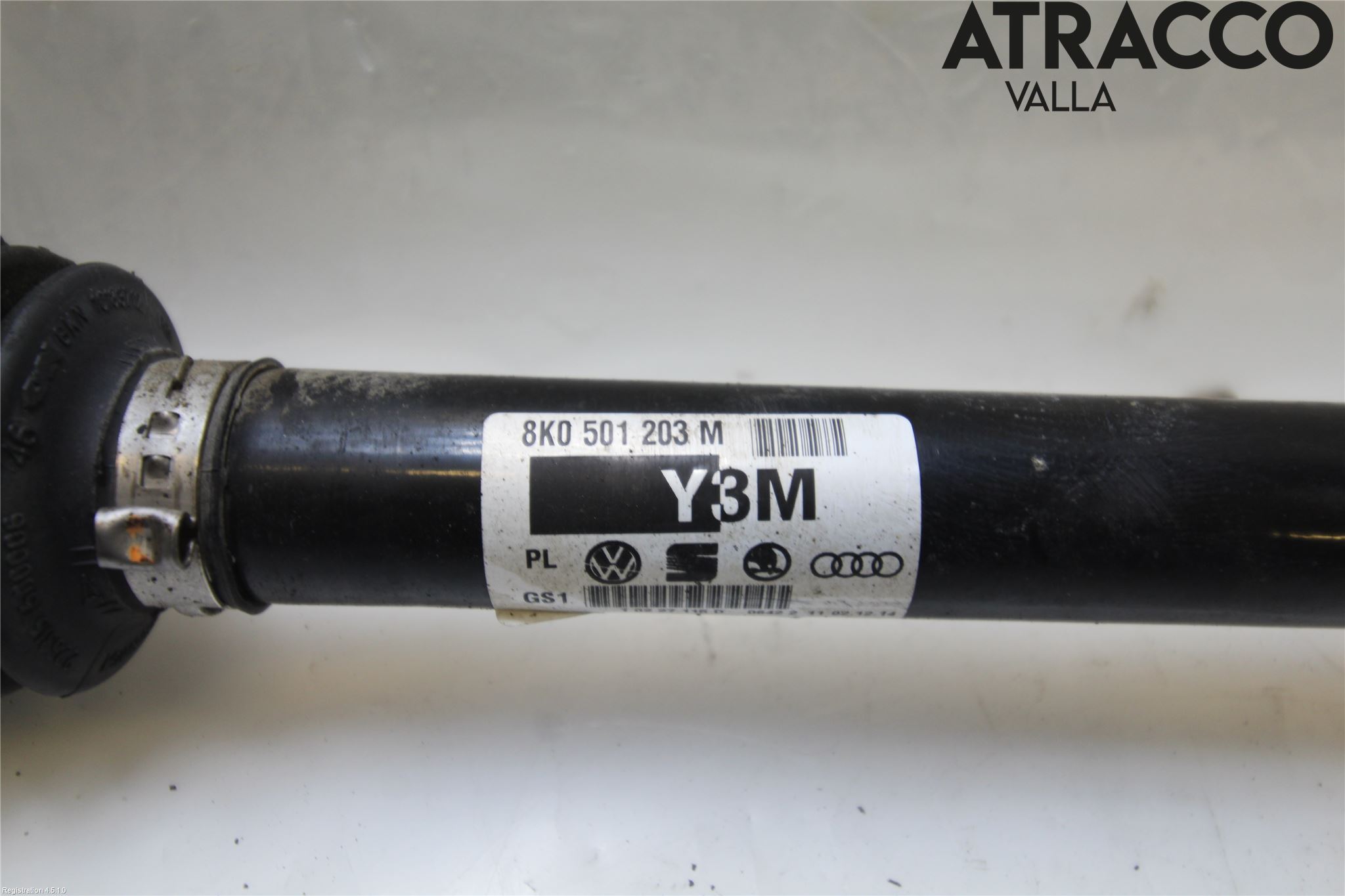 Audi A5 07-16 Drivaxel Bak Vänster