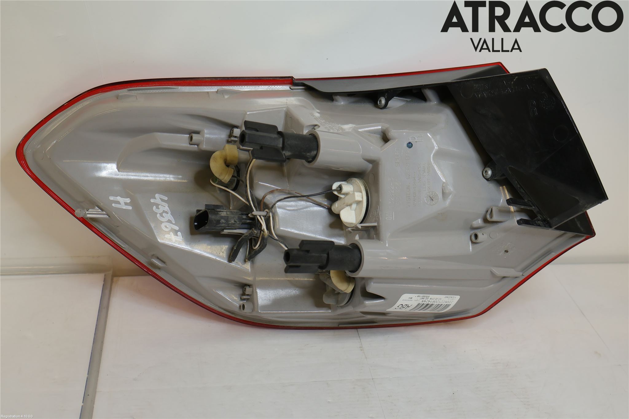 Opel ASTRA J 10-15 Bakljus Höger