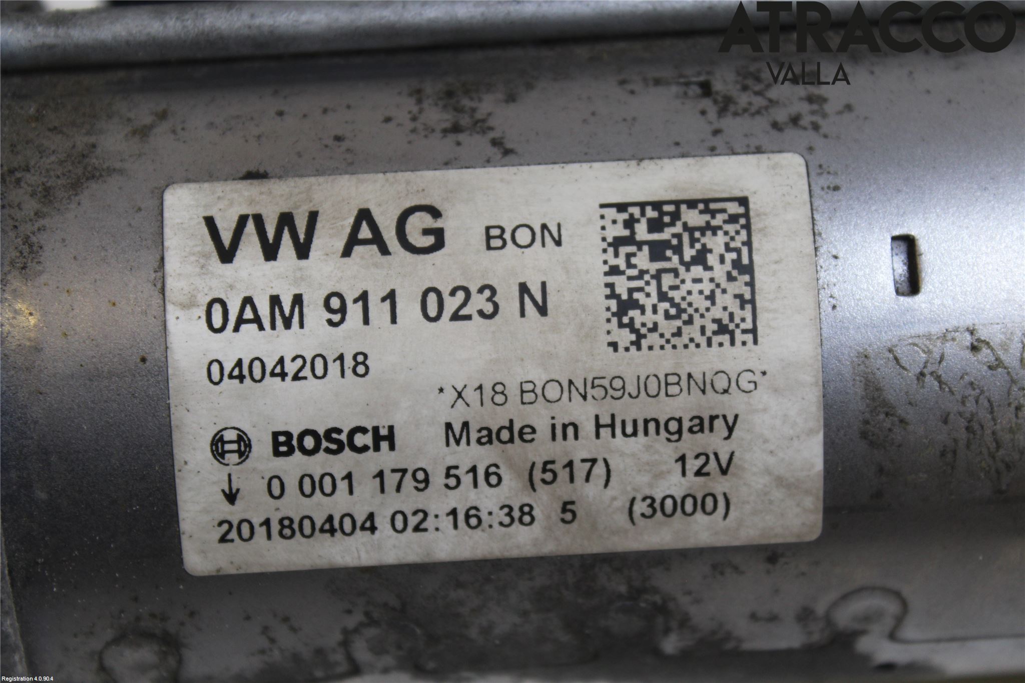 Volkswagen VW GOLF / E-GOLF VII 13-20 Startmotor