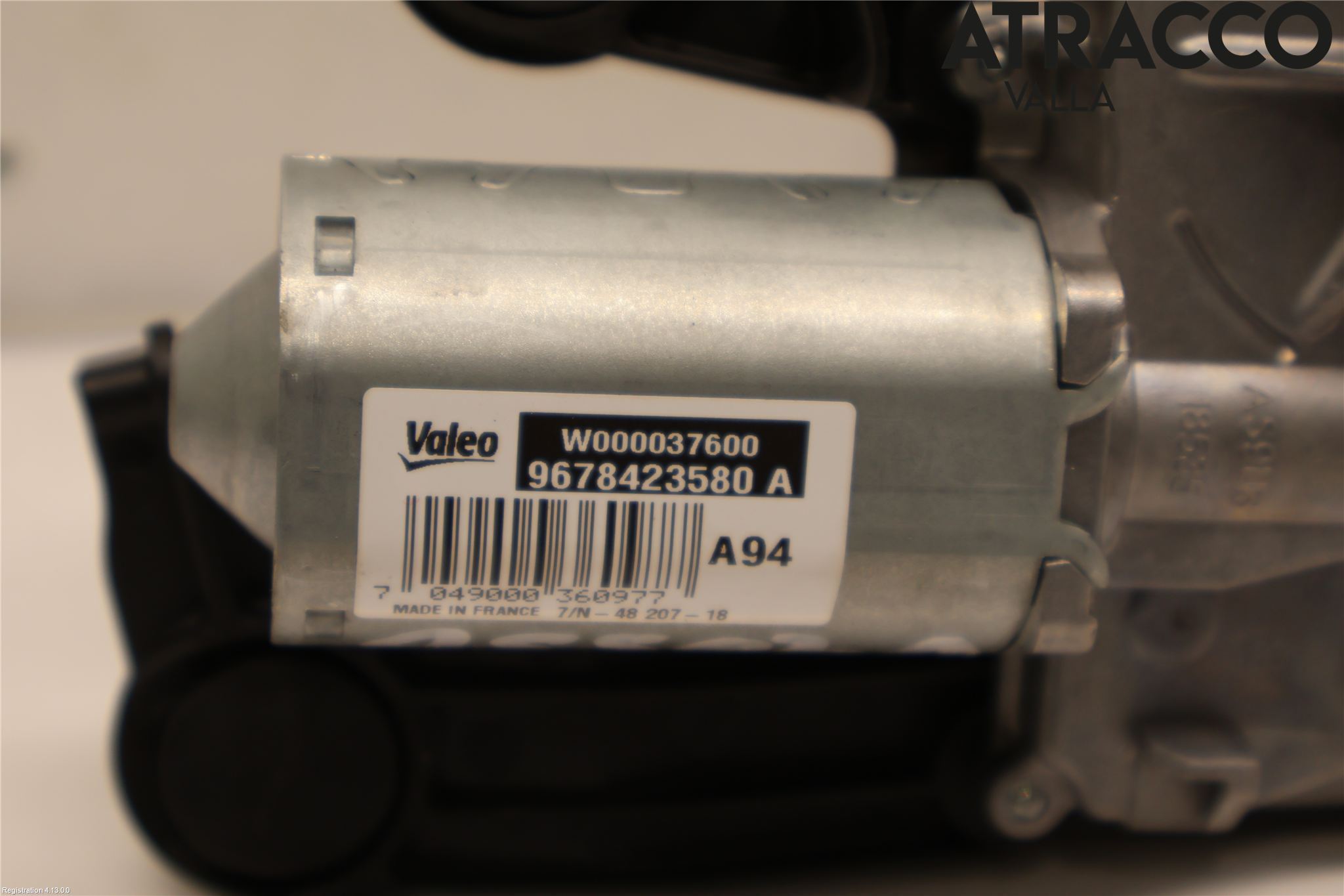 Peugeot 2008 13-20 Torkarmotor Baklucka