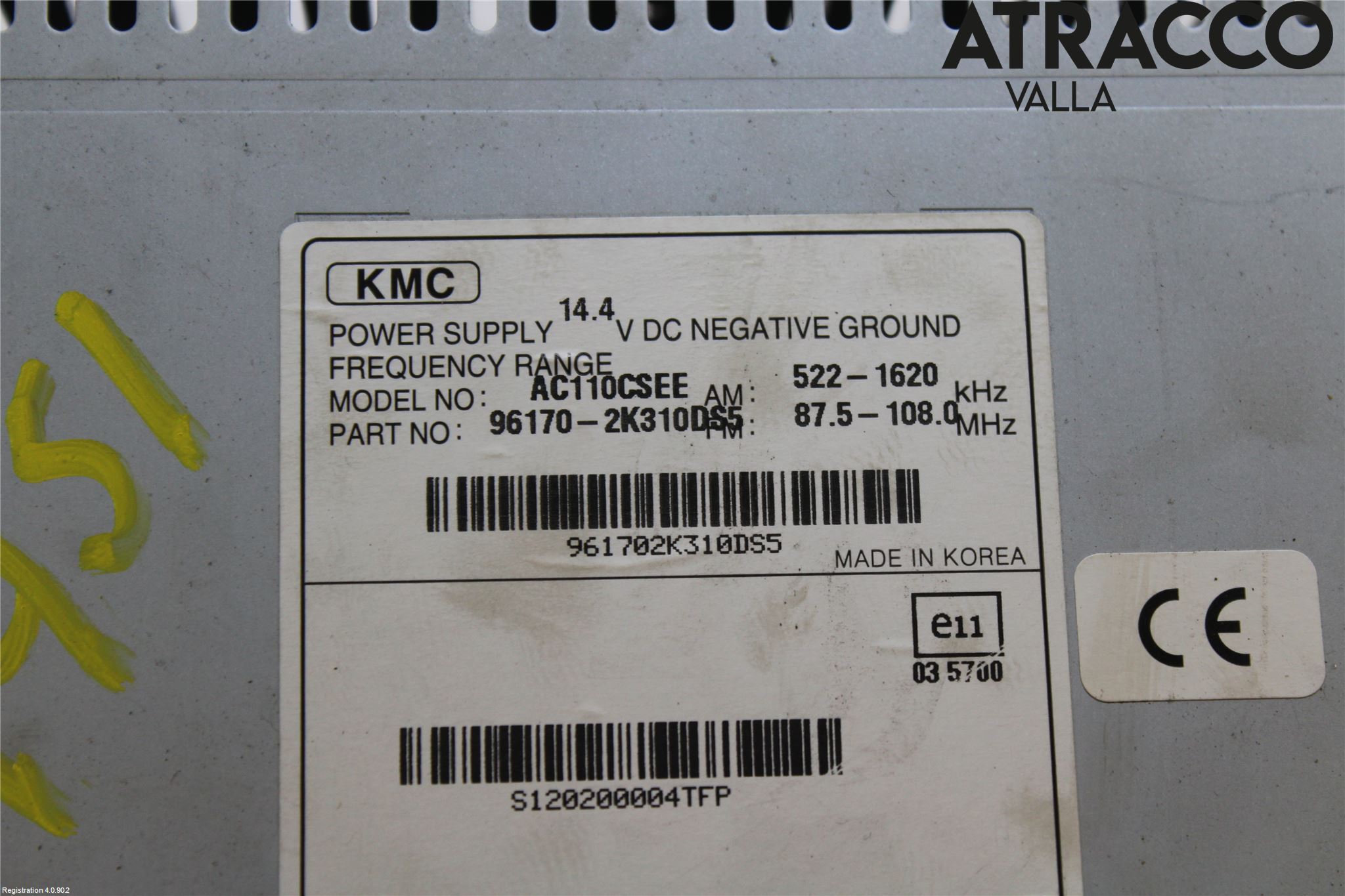 Kia SOUL 09- Cd Radio - Multimediapanel