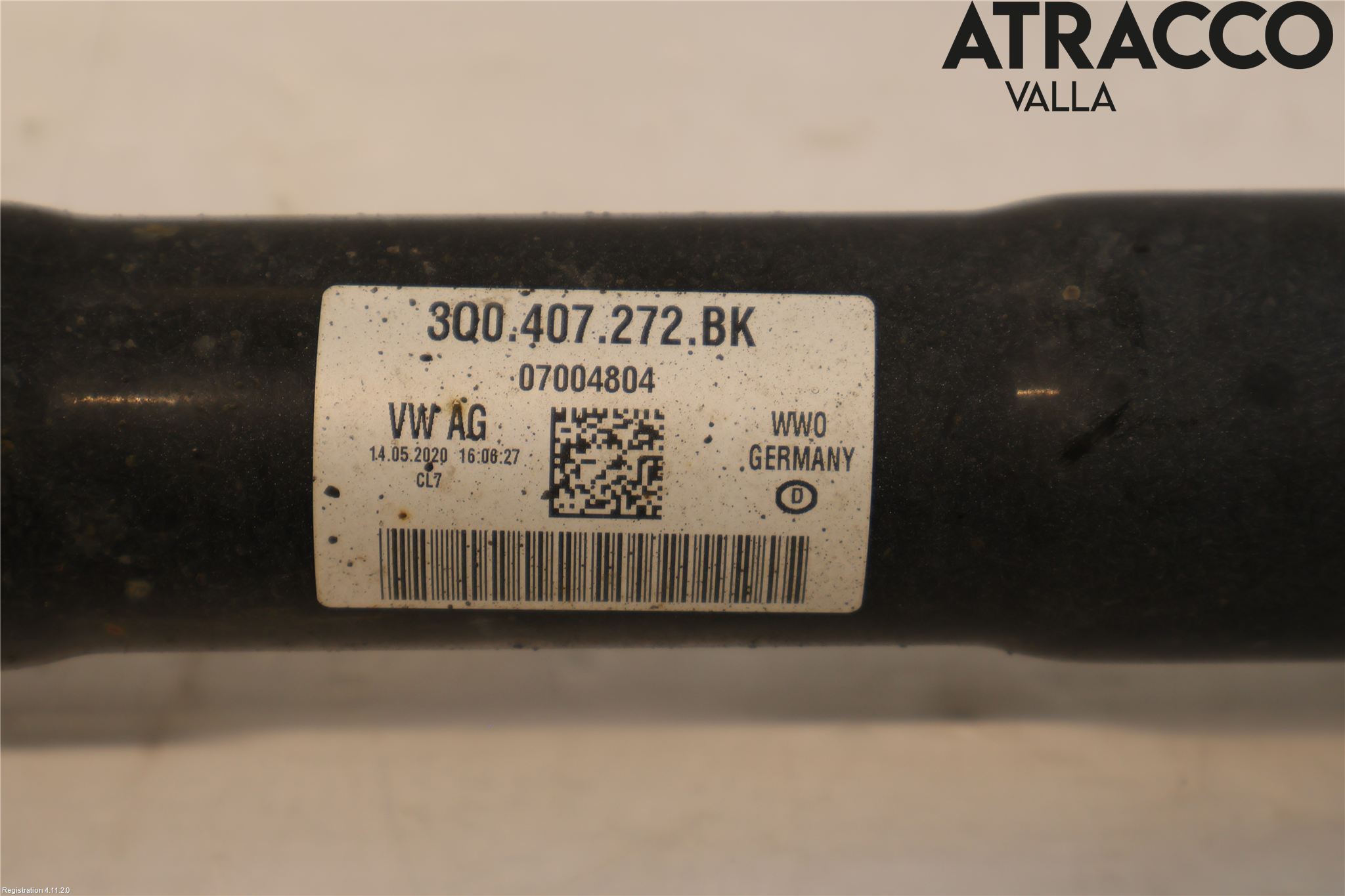 Volkswagen VW PASSAT 15-19 Drivaxel Fram Höger