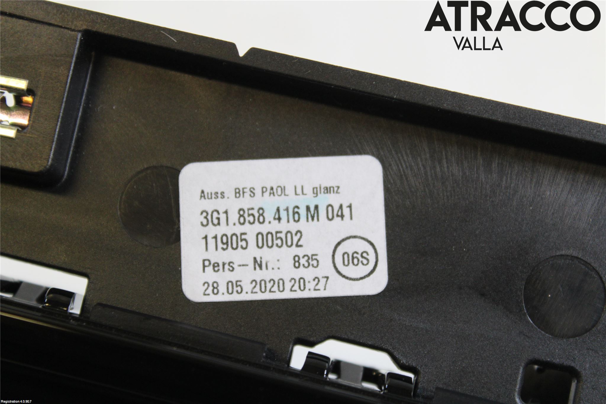 Volkswagen VW PASSAT 15-19 Instrumentbräda Inlägg-Dekorlist