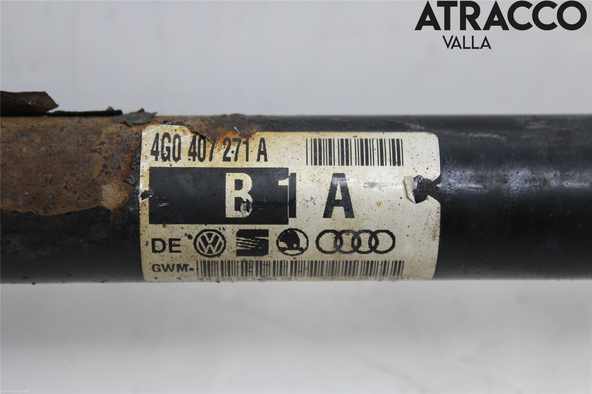 Audi A6/S6 4G 11-18 Drivaxel Fram Vänster