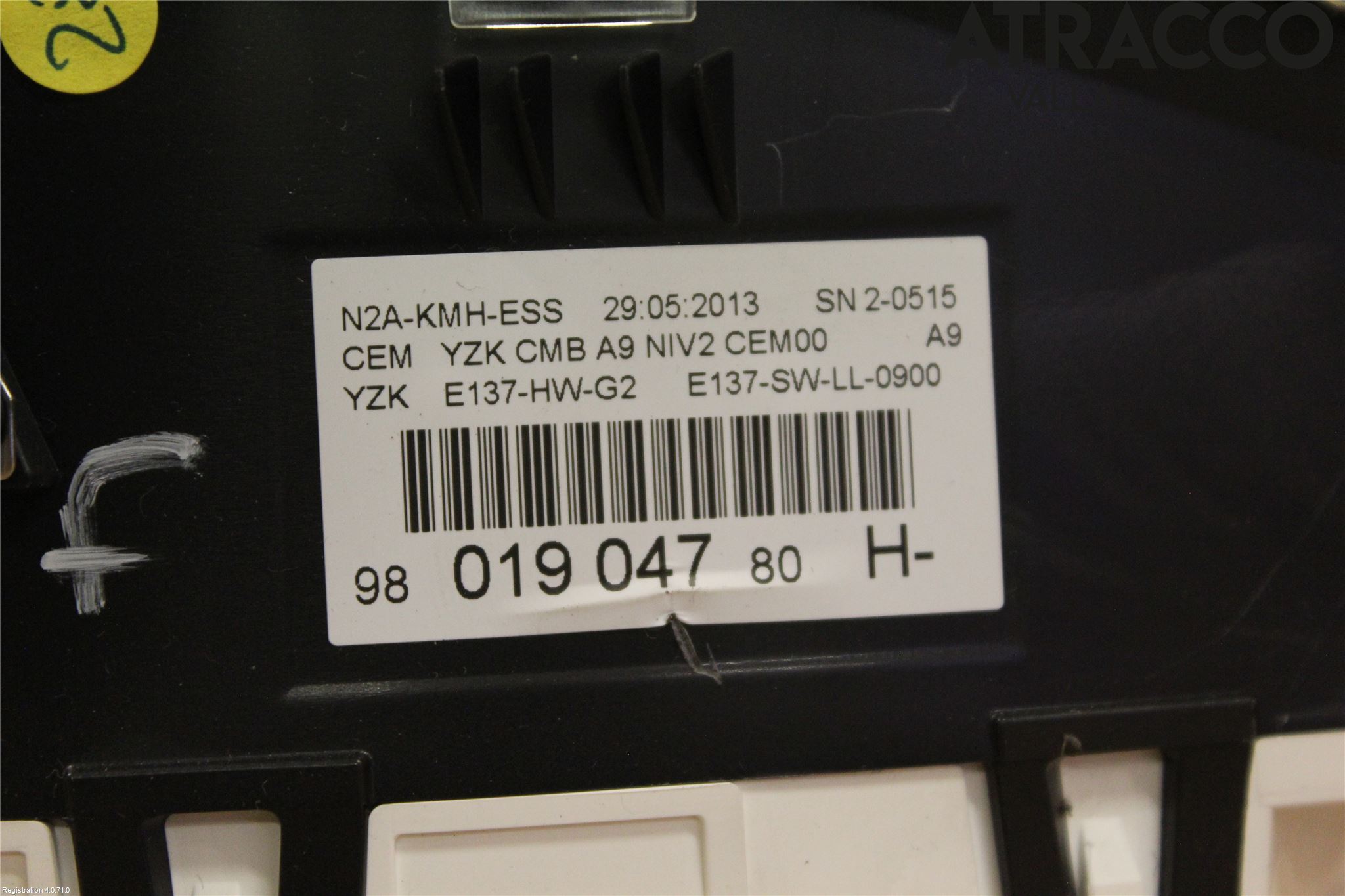 Peugeot 208 12-15 Instrument Komb