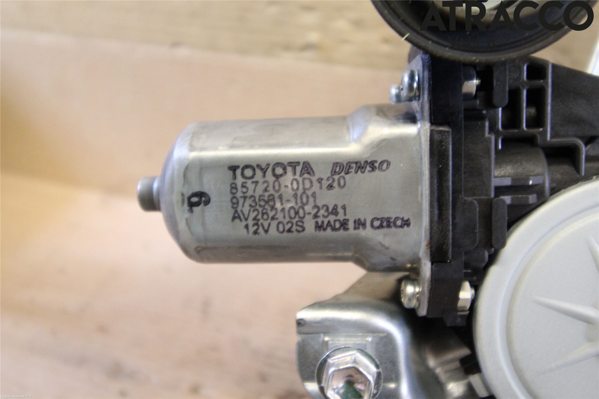 Toyota AURIS 13-19 Fönsterhiss El Kompl