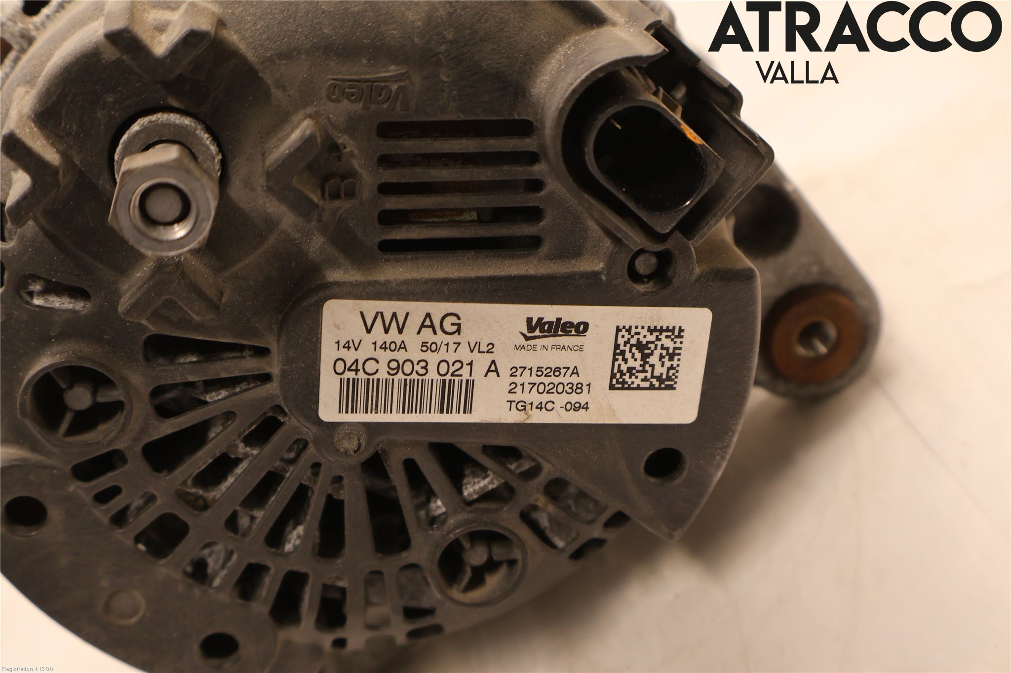 Volkswagen VW GOLF / E-GOLF VII 13-20 Generator