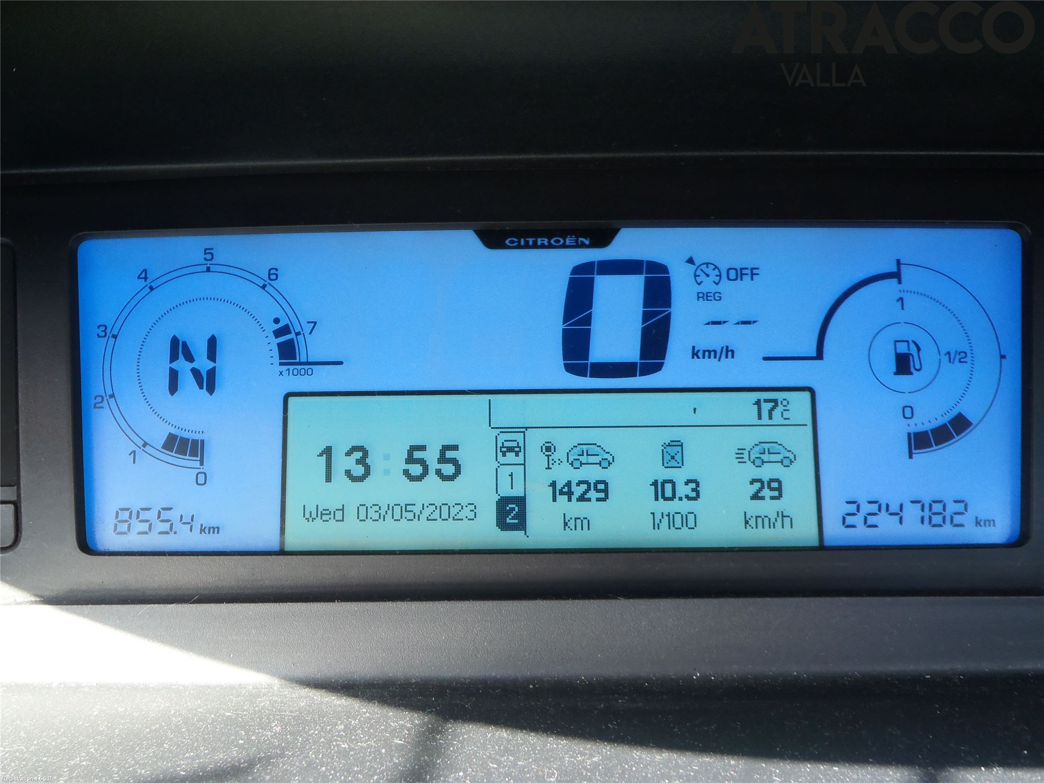 Citroen C4 GRAND PICASSO 07-13 Instrument Komb