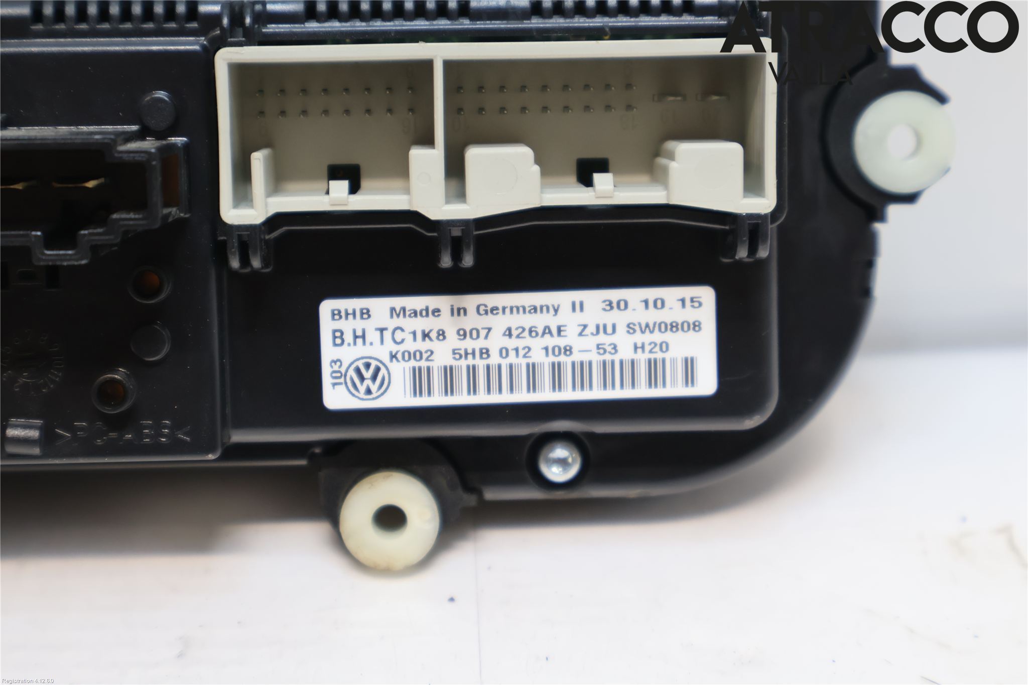 Volkswagen VW CADDY 16-20 Ac Styrenhet Ac Manöveren