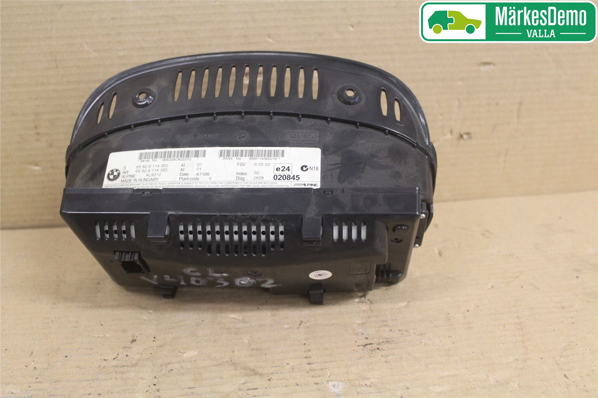 BMW 3 E90/91 SED/TOU 05-12 Multifunktionsdisplay