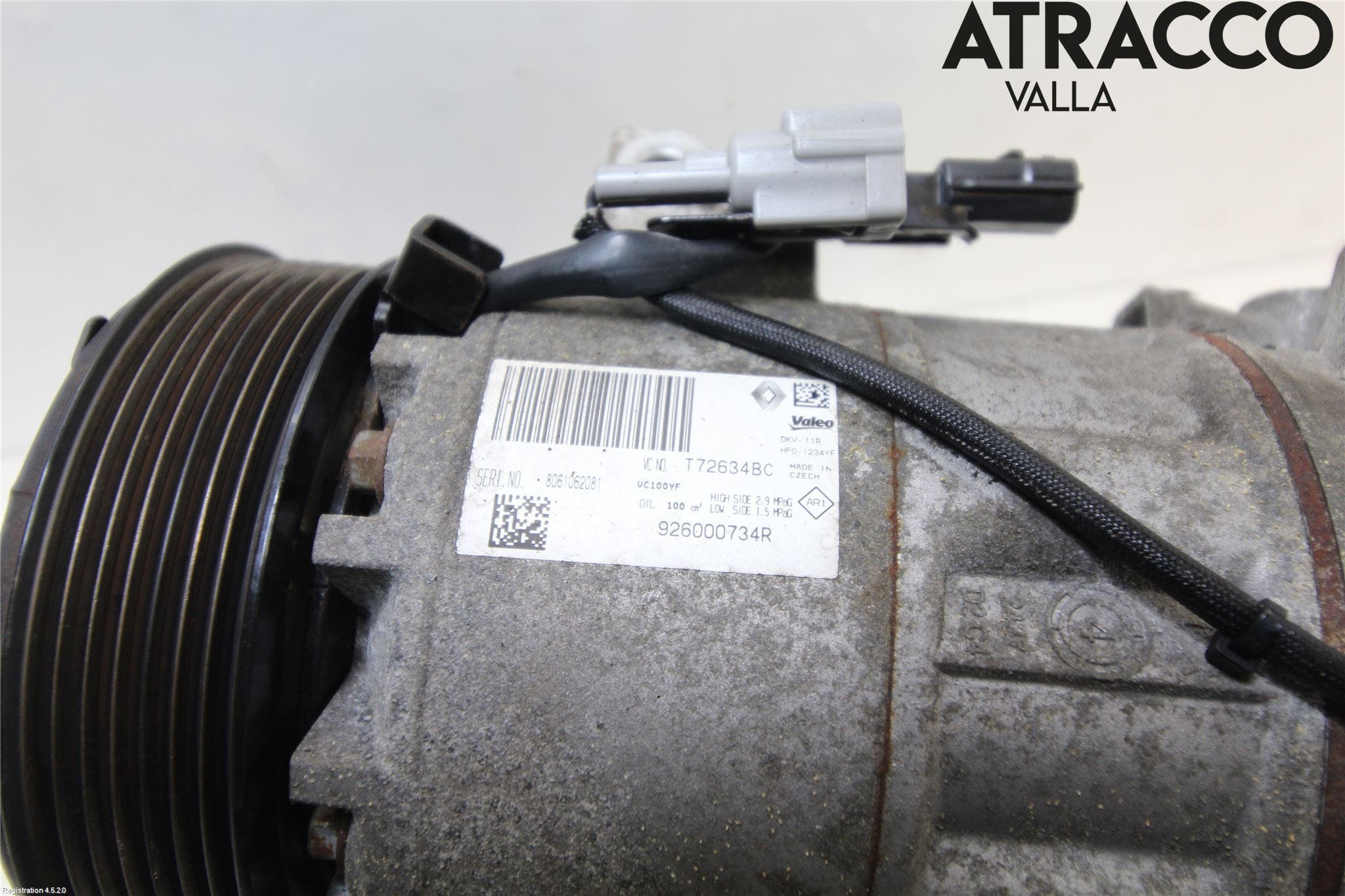 Renault CLIO IV 16-19 Ac Kompressor