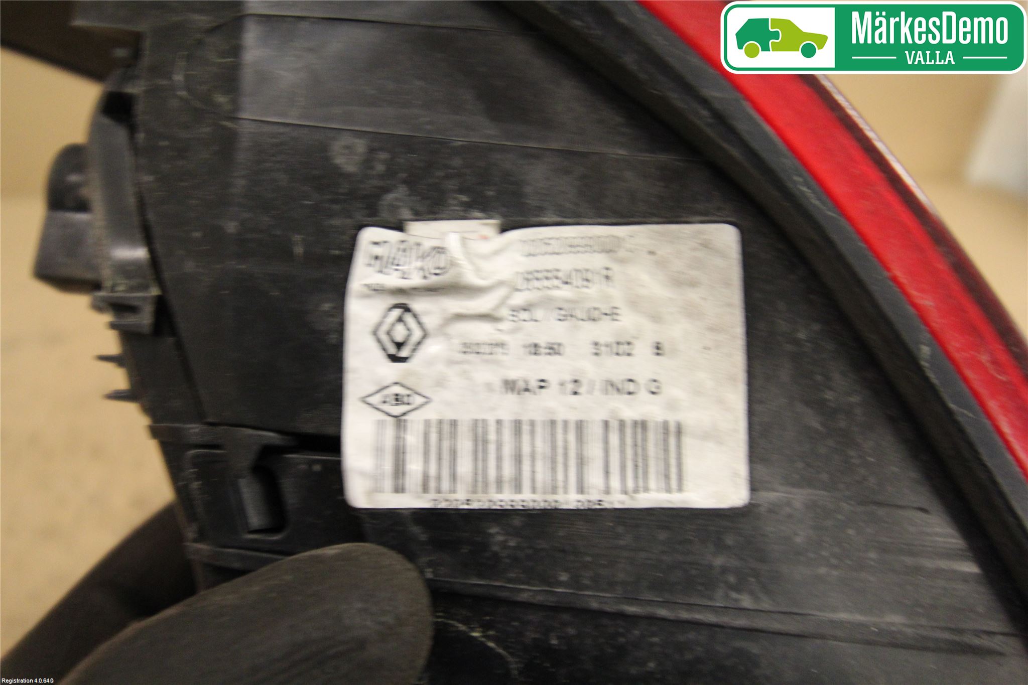 Renault CLIO IV 12-16 Bakljus Höger