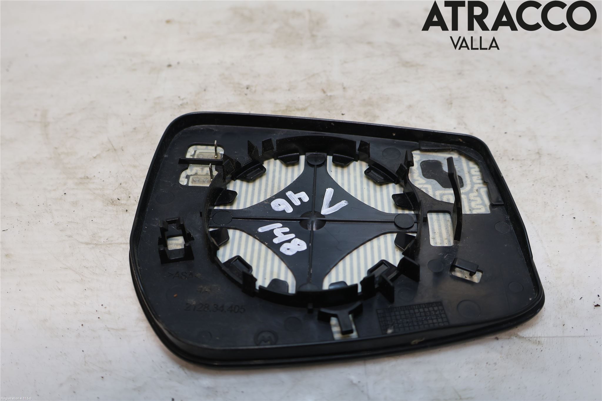 Nissan NOTE E12 14-20 Spegelglas Vä