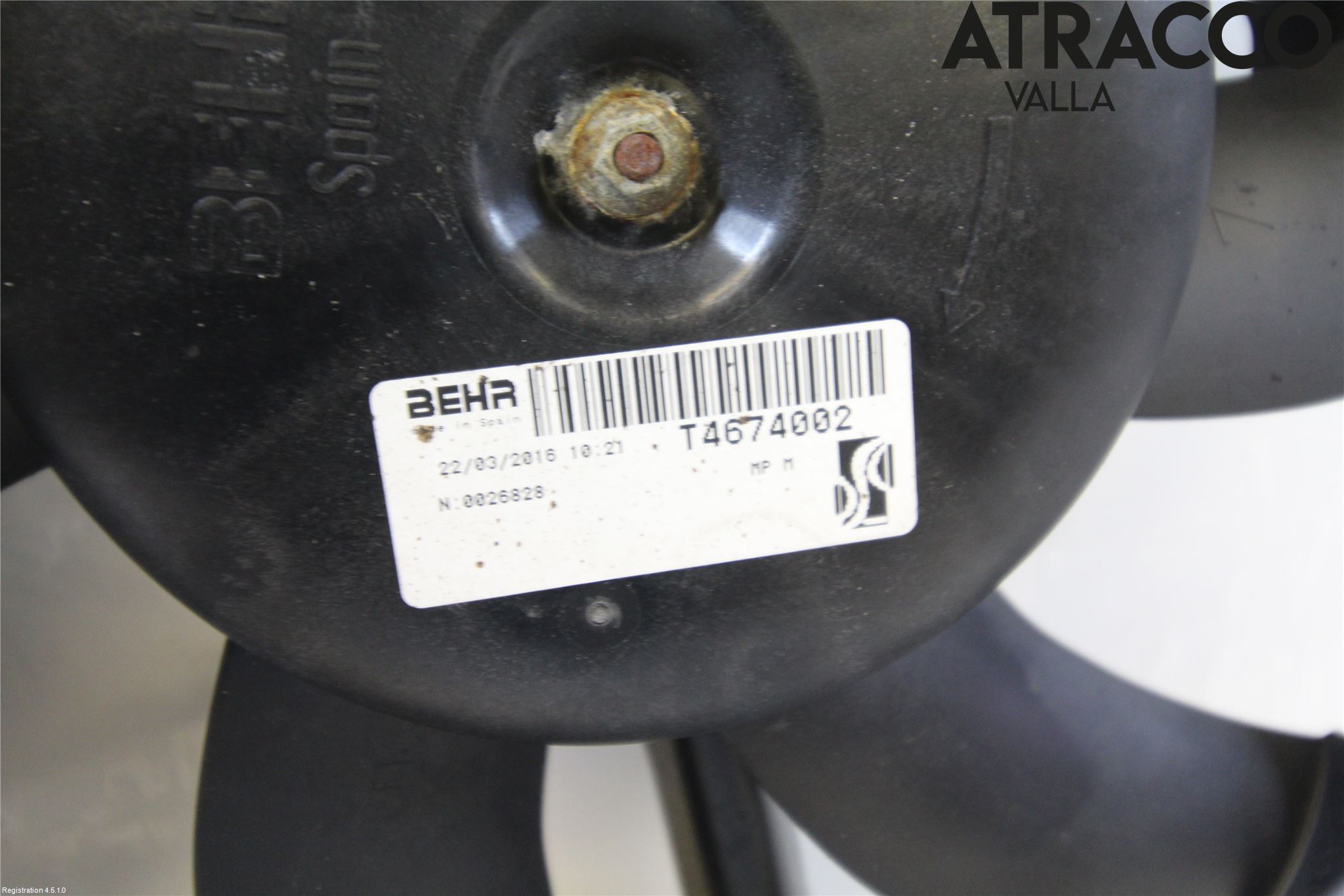 Alfa GIULIETTA Kylfläktkåpa