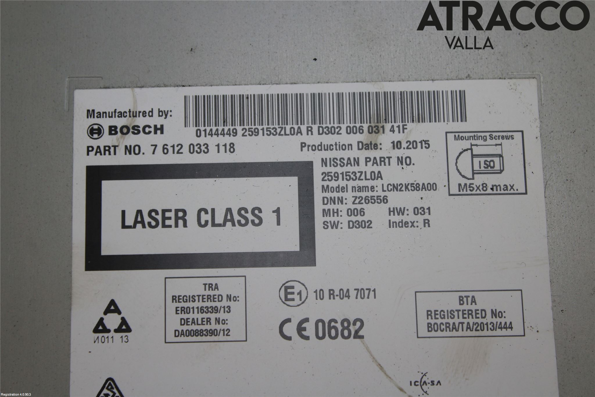 Nissan PULSAR Gps Navigator