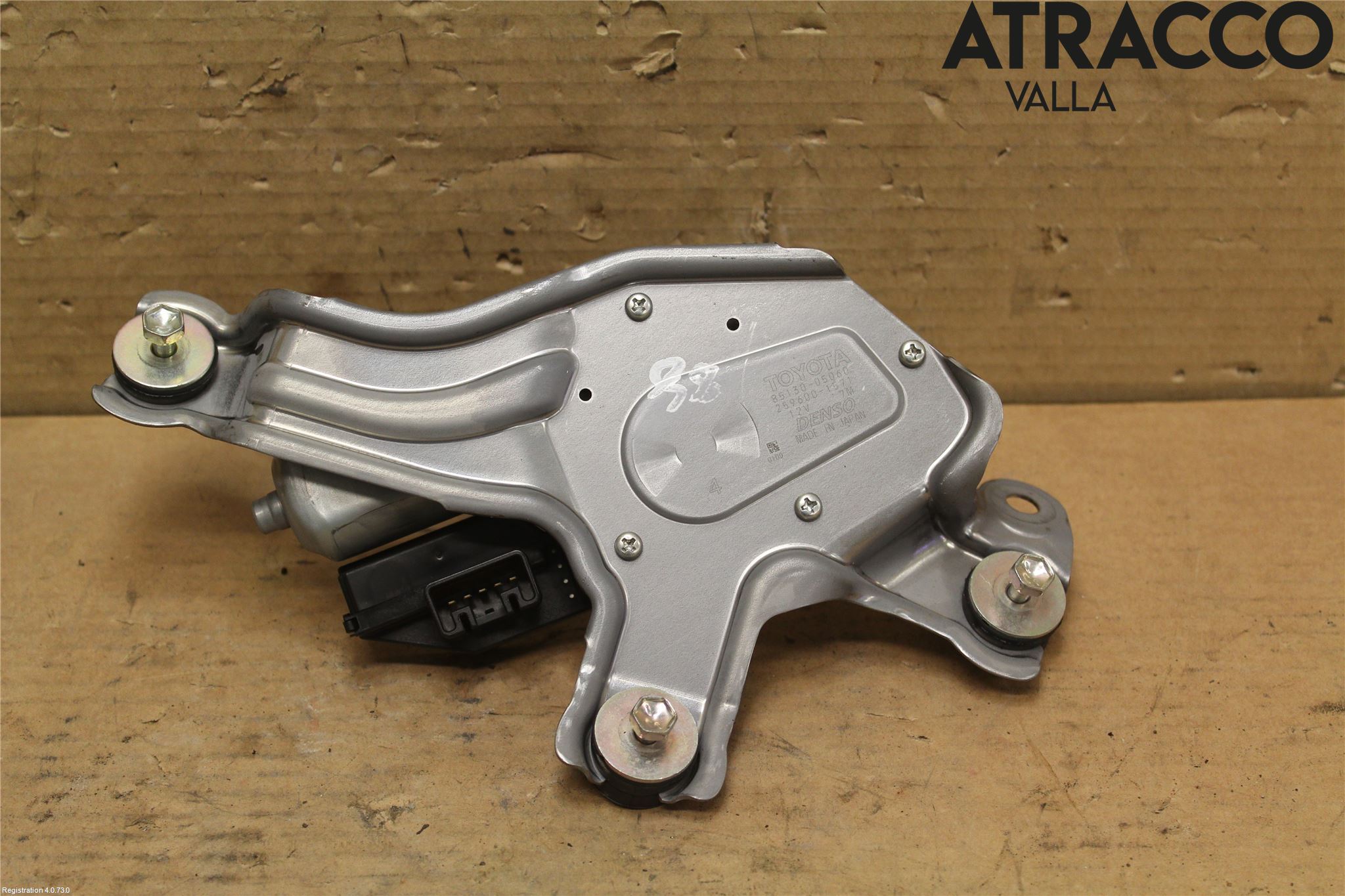 Toyota AVENSIS 09-15 Torkarmotor Baklucka