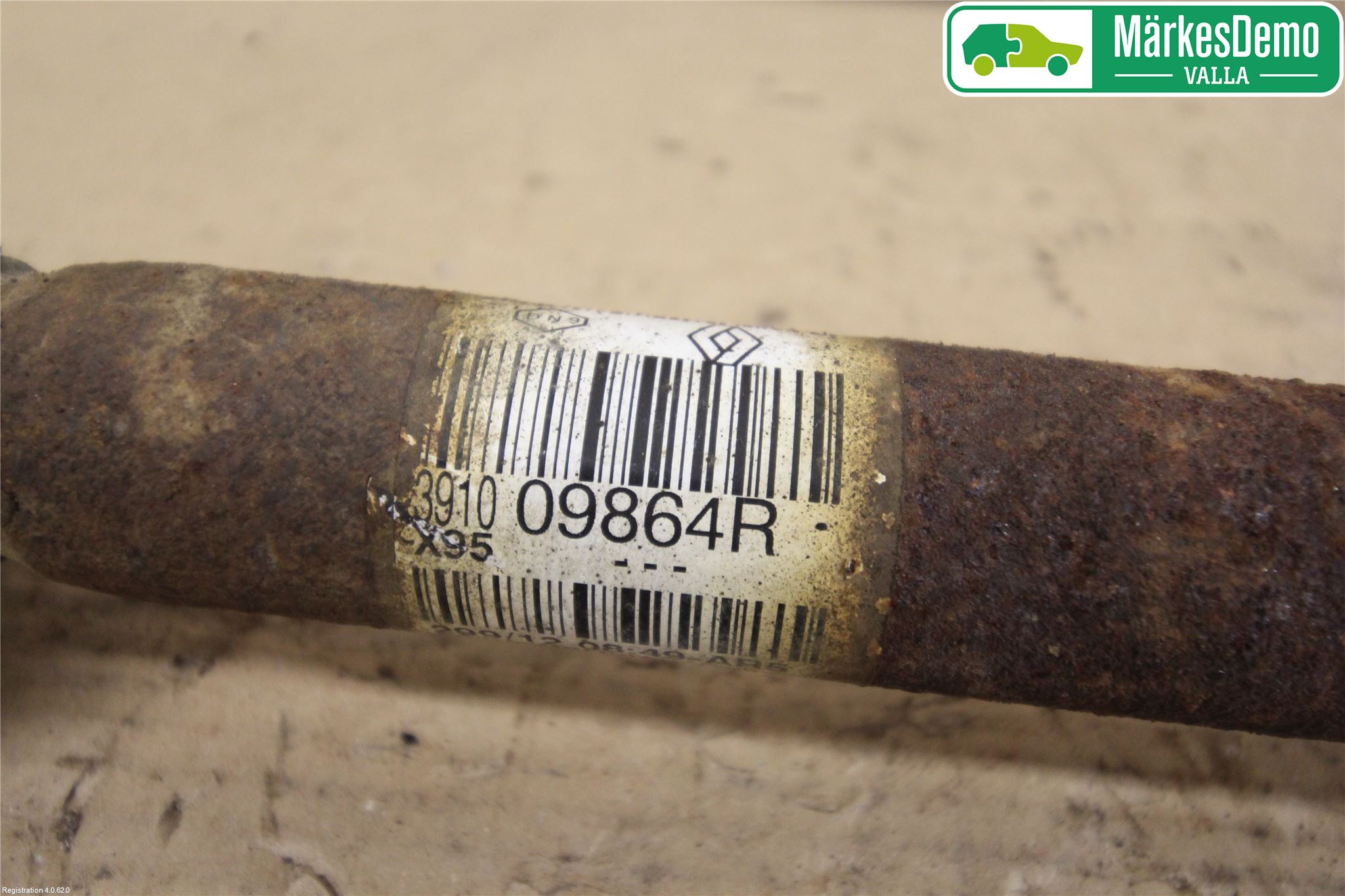 Renault MEGANE III 09-15 Drivaxel Fram Höger