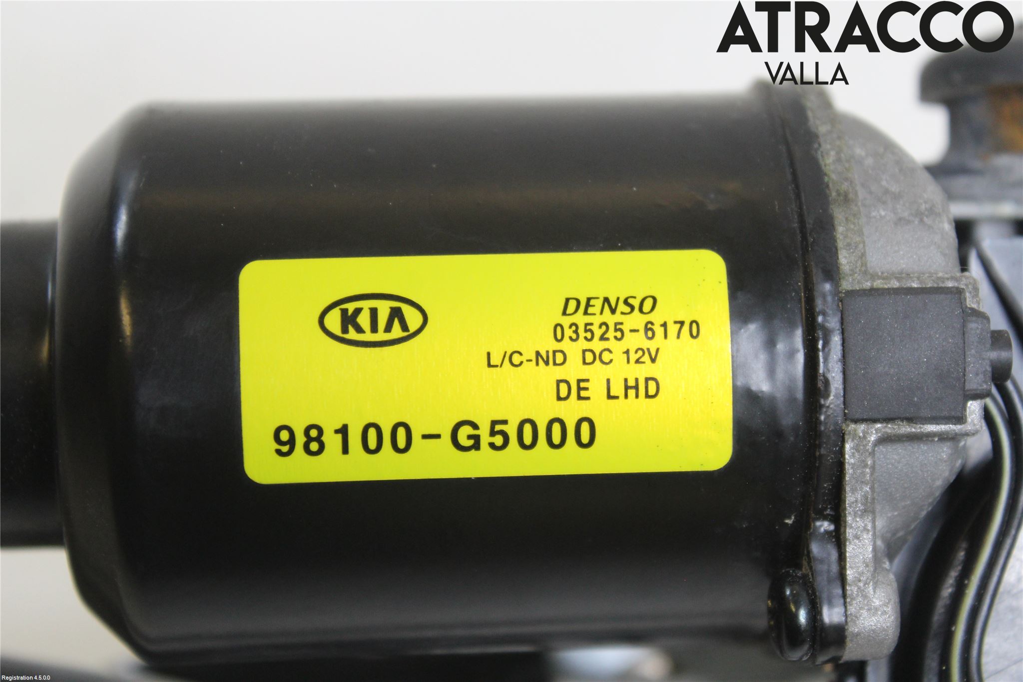 Kia NIRO (DE) 17-22 Torkarmotor Vindruta