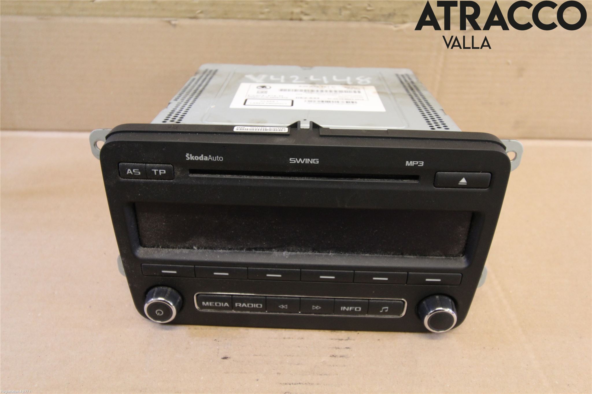 Skoda FABIA 07-14 Cd Radio - Multimediapanel