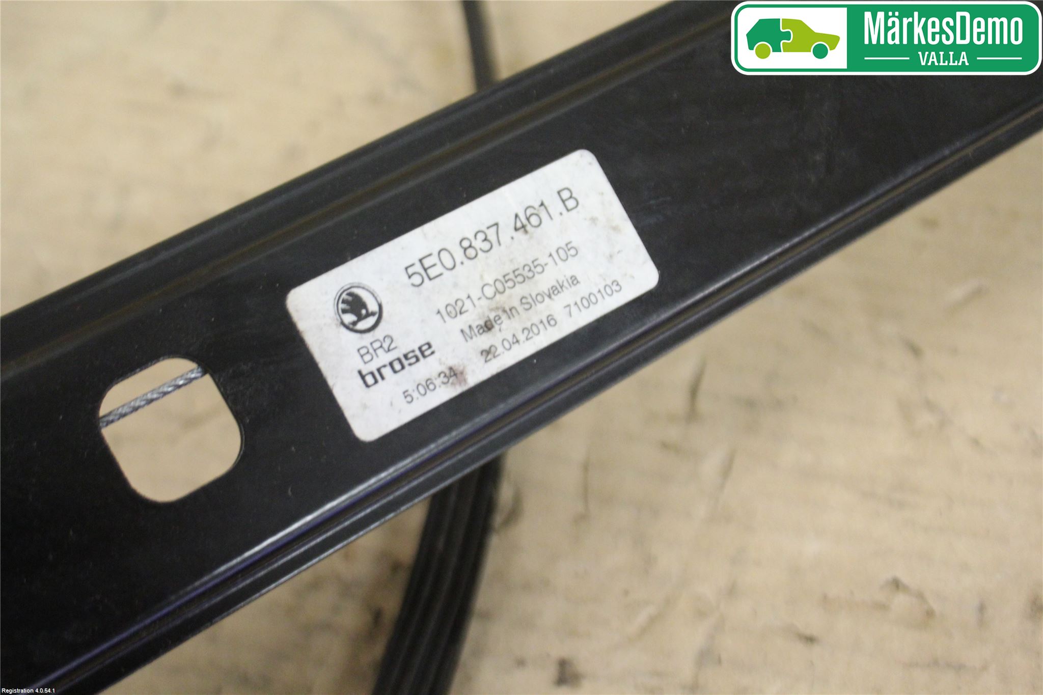 Skoda OCTAVIA (5E) 13-20 Fönsterhiss El Kompl