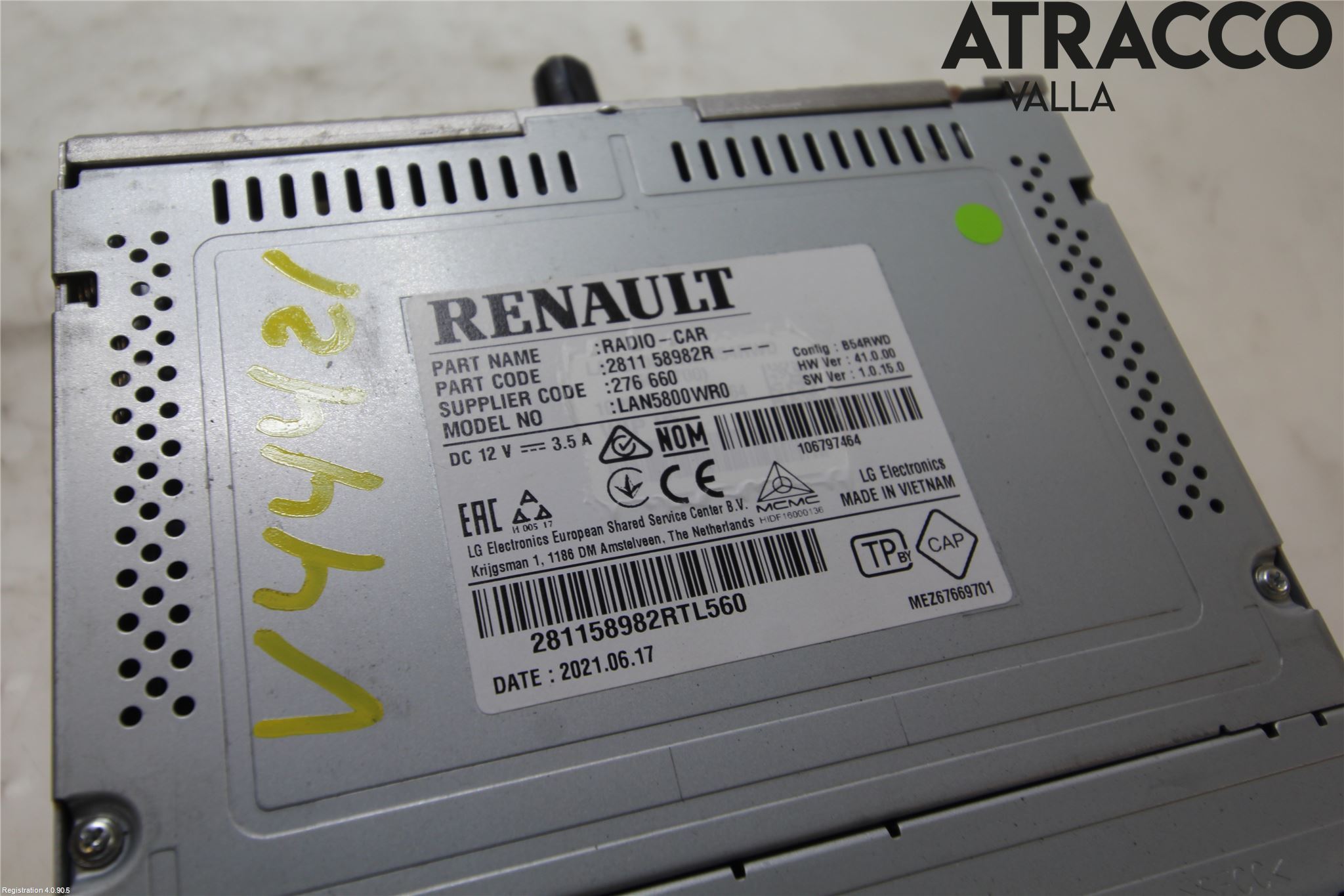 Nissan NV300 16-22 Cd Radio - Multimediapanel