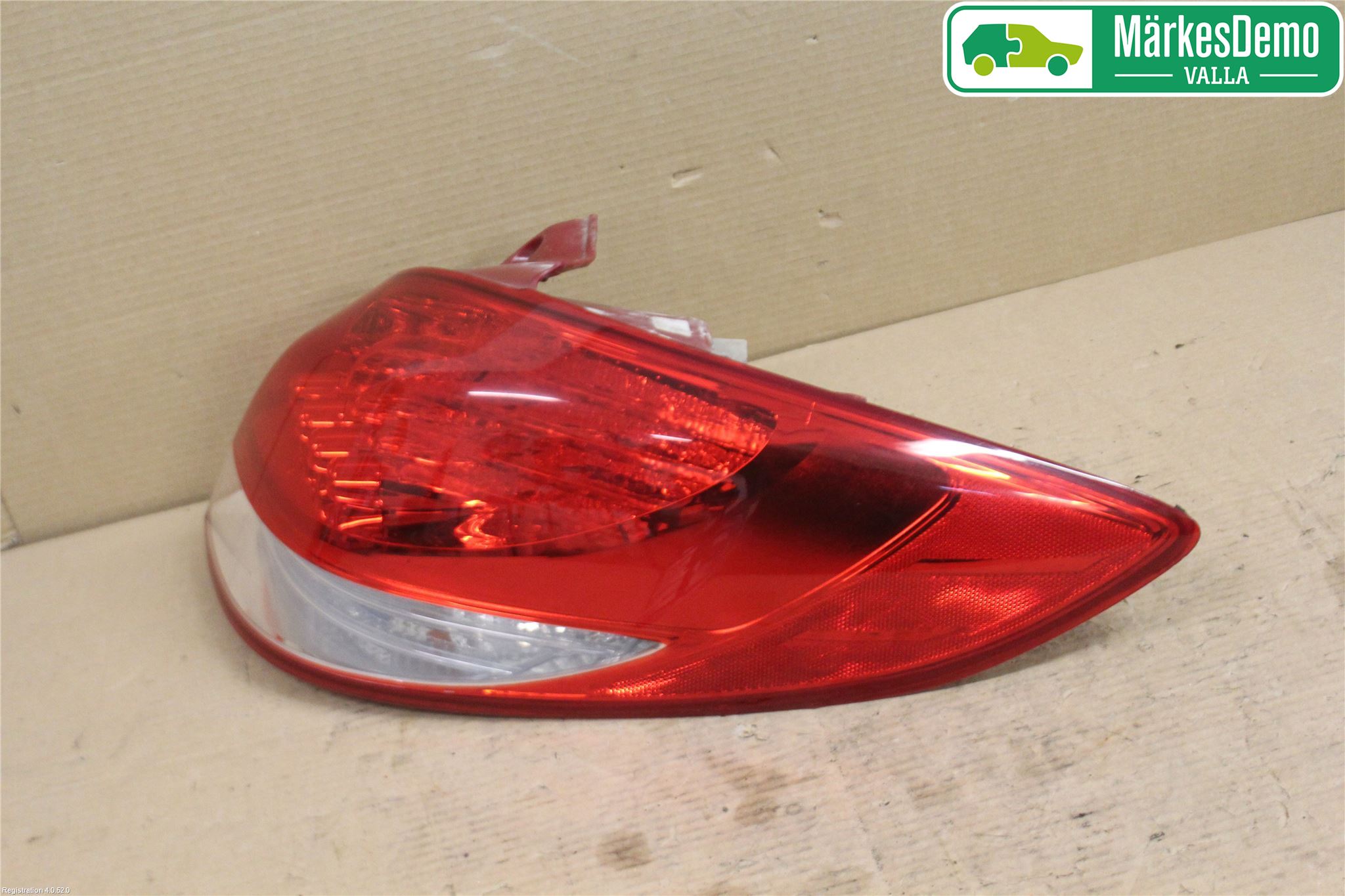 Hyundai VELOSTER 12-17 Bakljus Höger