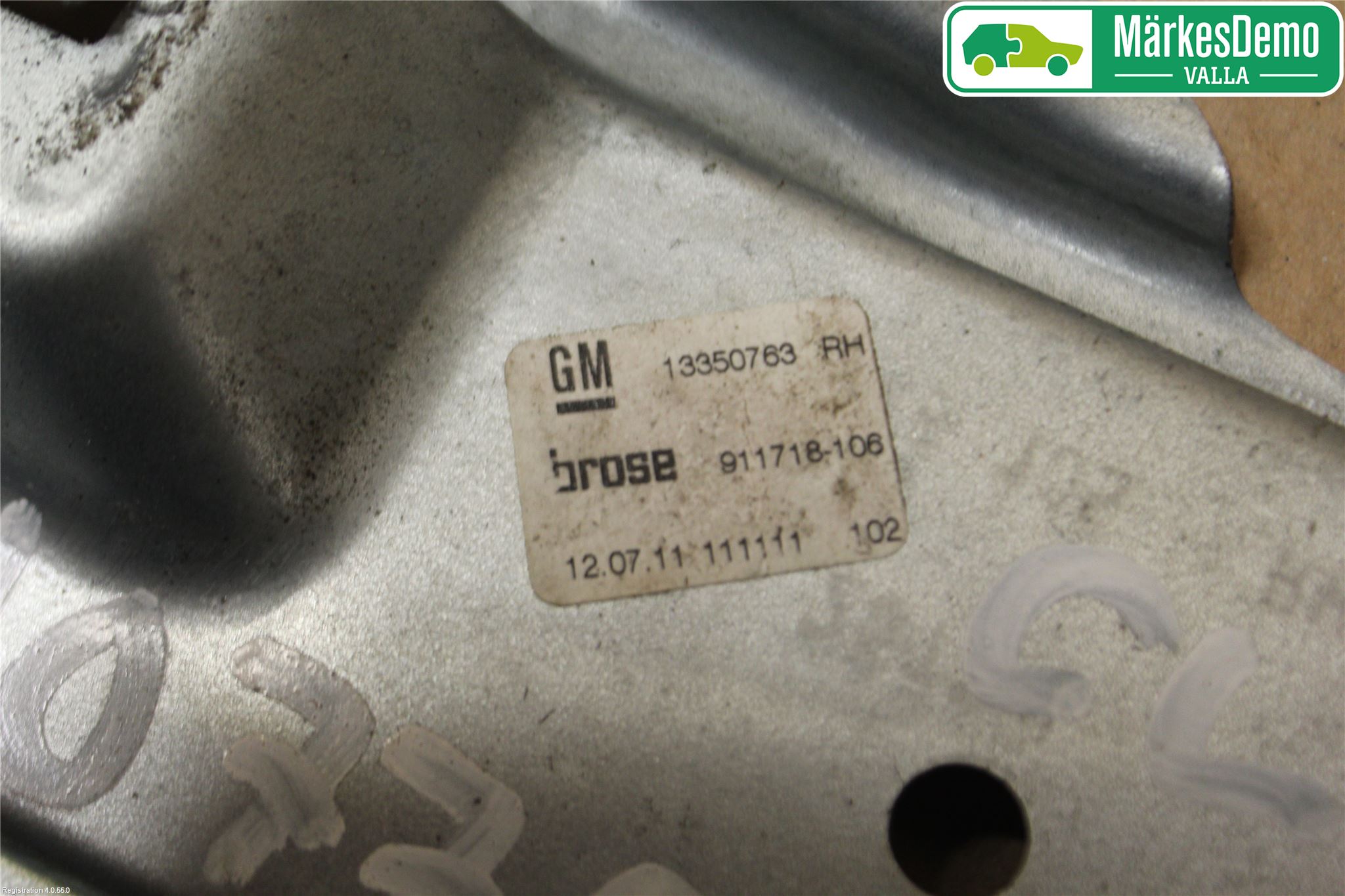 Opel ASTRA J 10-15 Fönsterhiss El Kompl