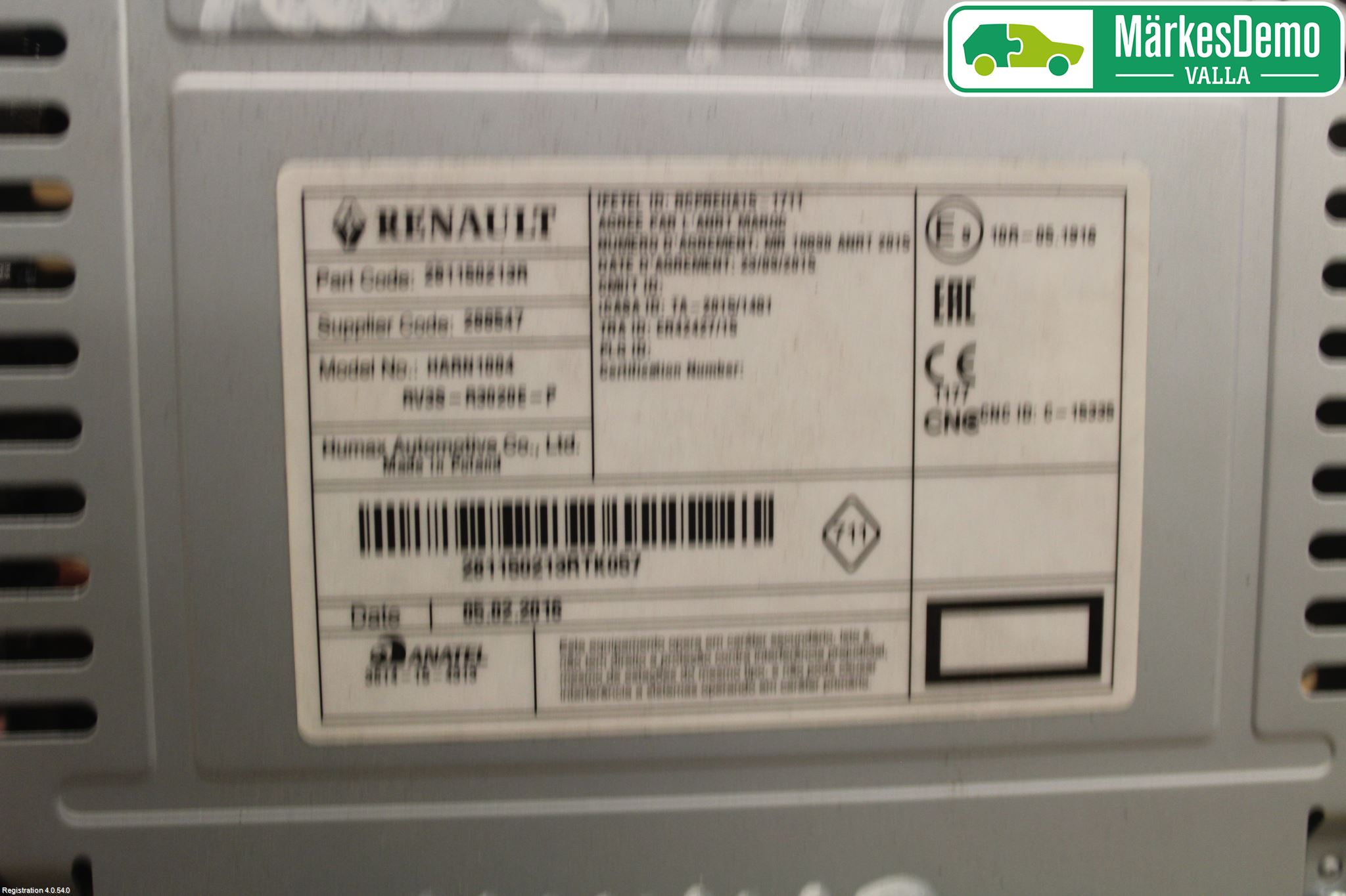 Mercedes-Benz MB CITAN (W415) 13-21 Cd Radio - Multimediapanel