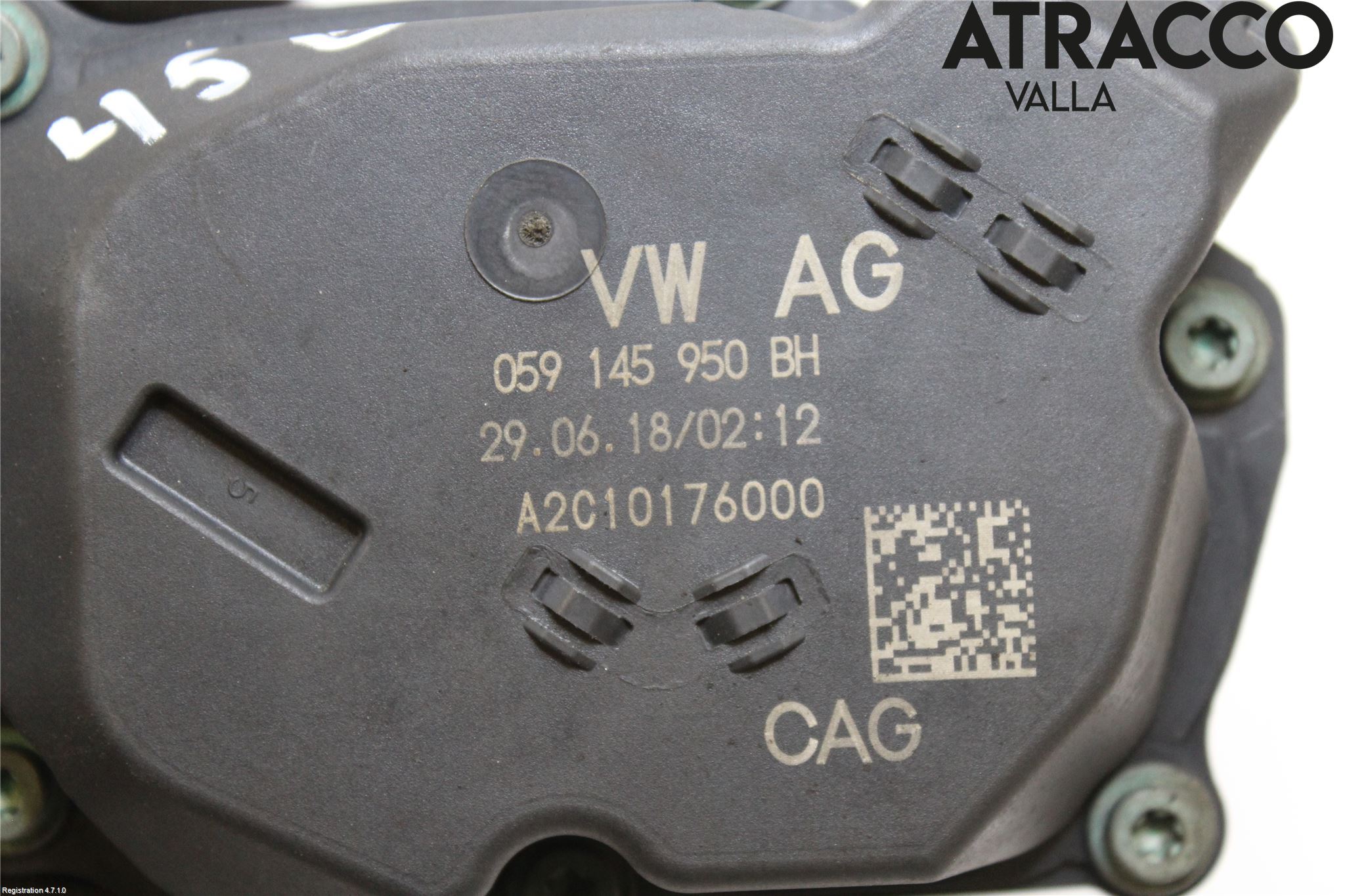 Volkswagen VW AMAROK 2H 10-22 Injspjällhus