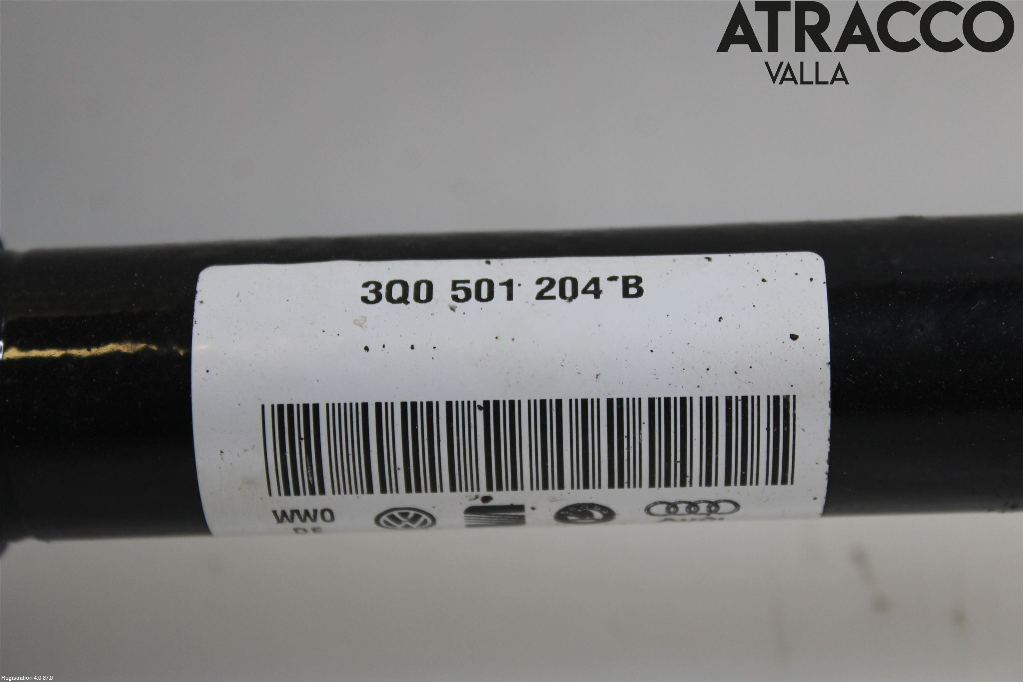 Volkswagen VW TIGUAN 16-24 Drivaxel Bak Höger