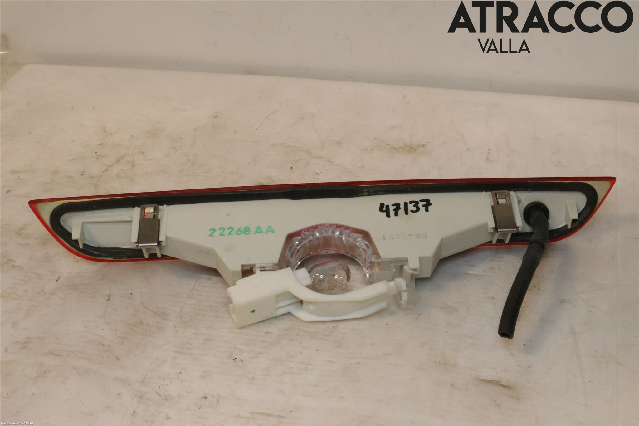Ford FIESTA     06-08 Bromsljus Bakruta