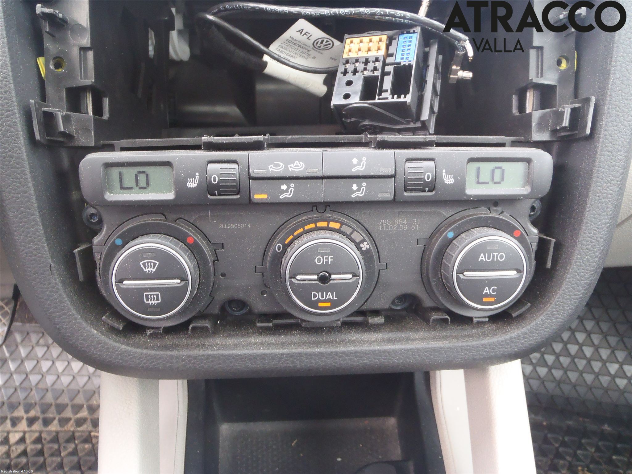 Volkswagen VW EOS  06-10 Ac Styrenhet Ac Manöveren