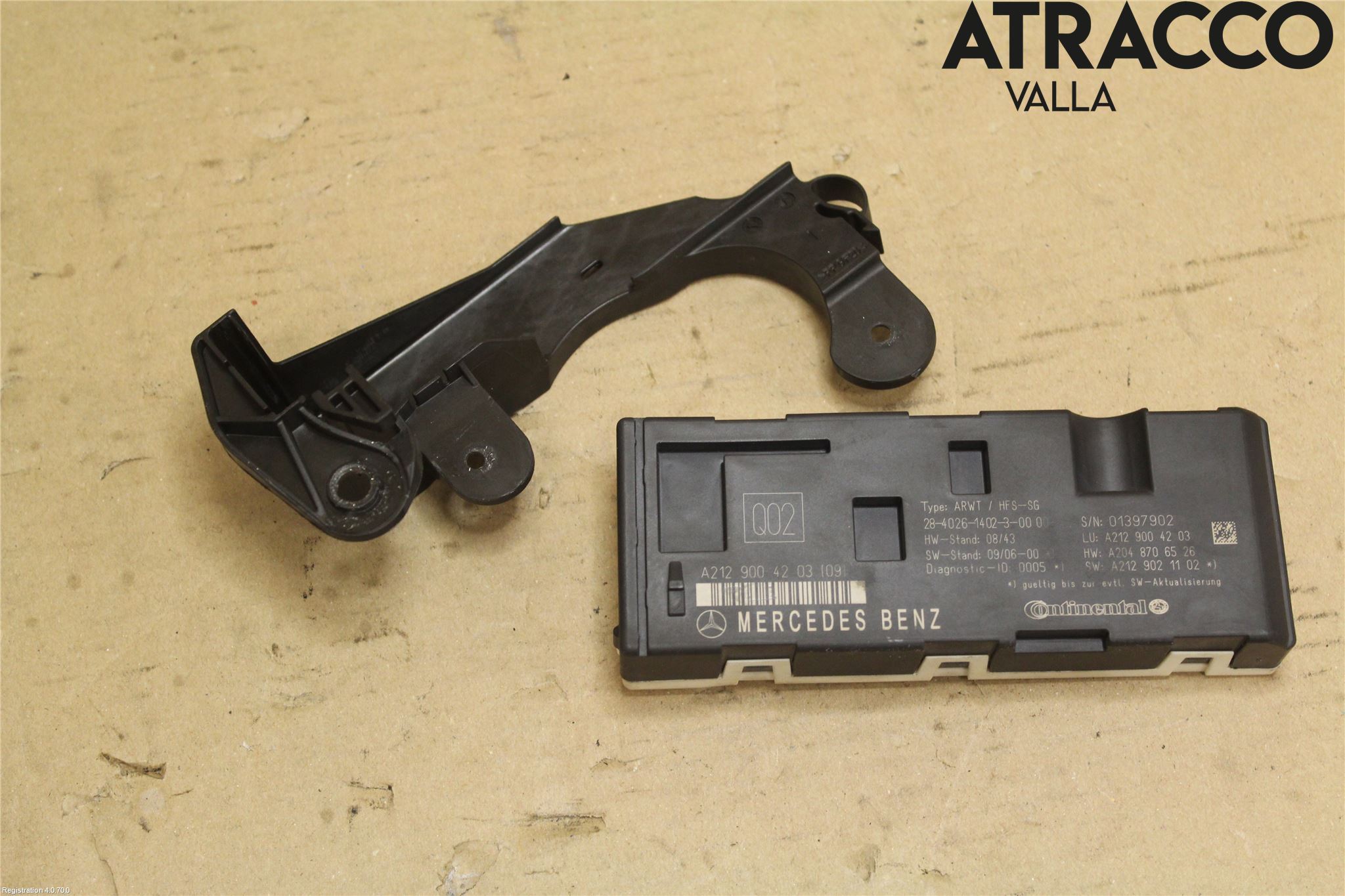 Mercedes-Benz MB C-KLASS (W204) 07-15 Styrenhet Baklucka
