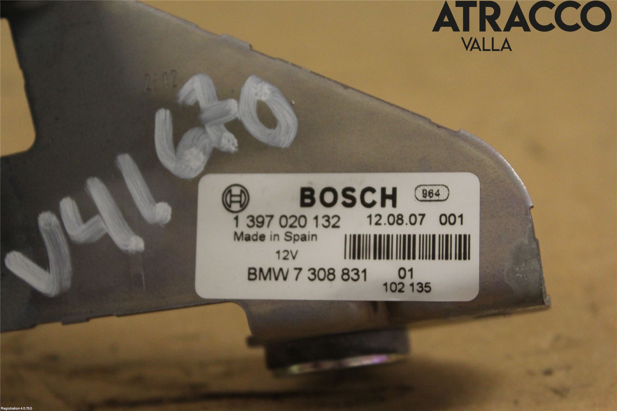 BMW 5 F10/F11/F18 09-17 Låskista Baklucka