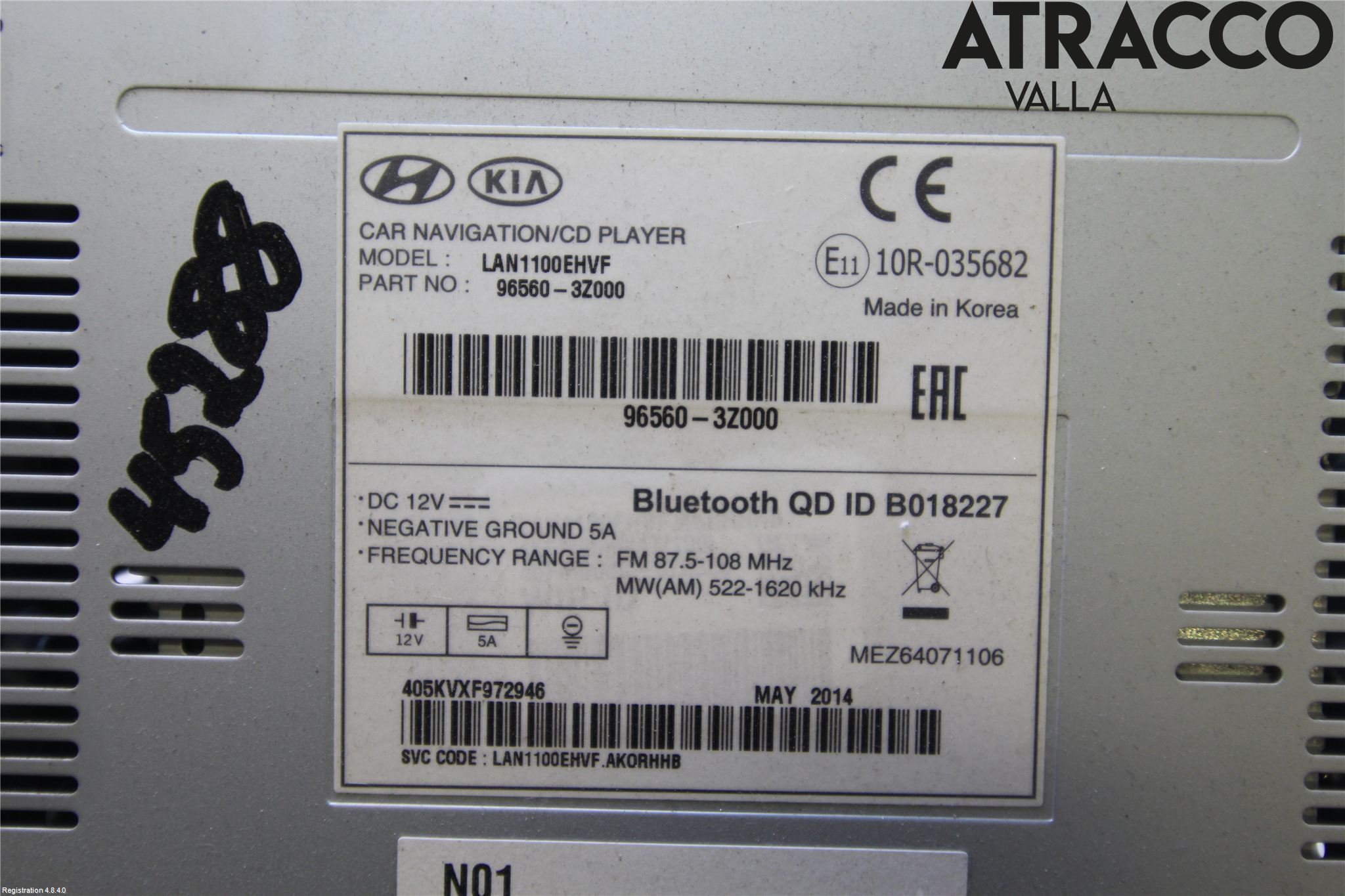 Hyundai i40 08-15 Cd Radio - Multimediapanel