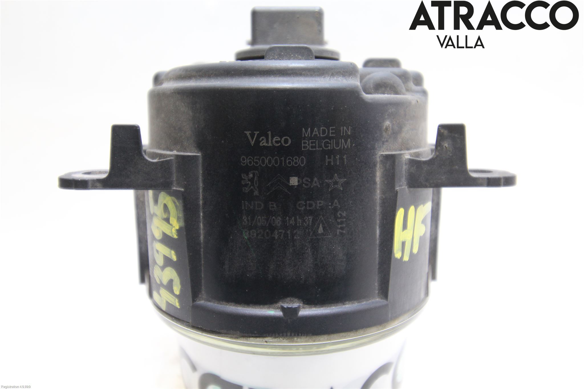 Peugeot 207 Dimljus-Varselljus Fram