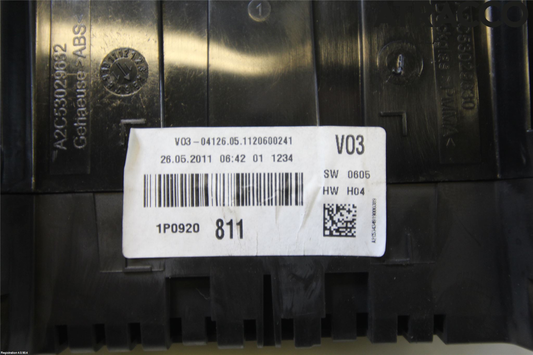 Seat ALTEA Instrument Komb