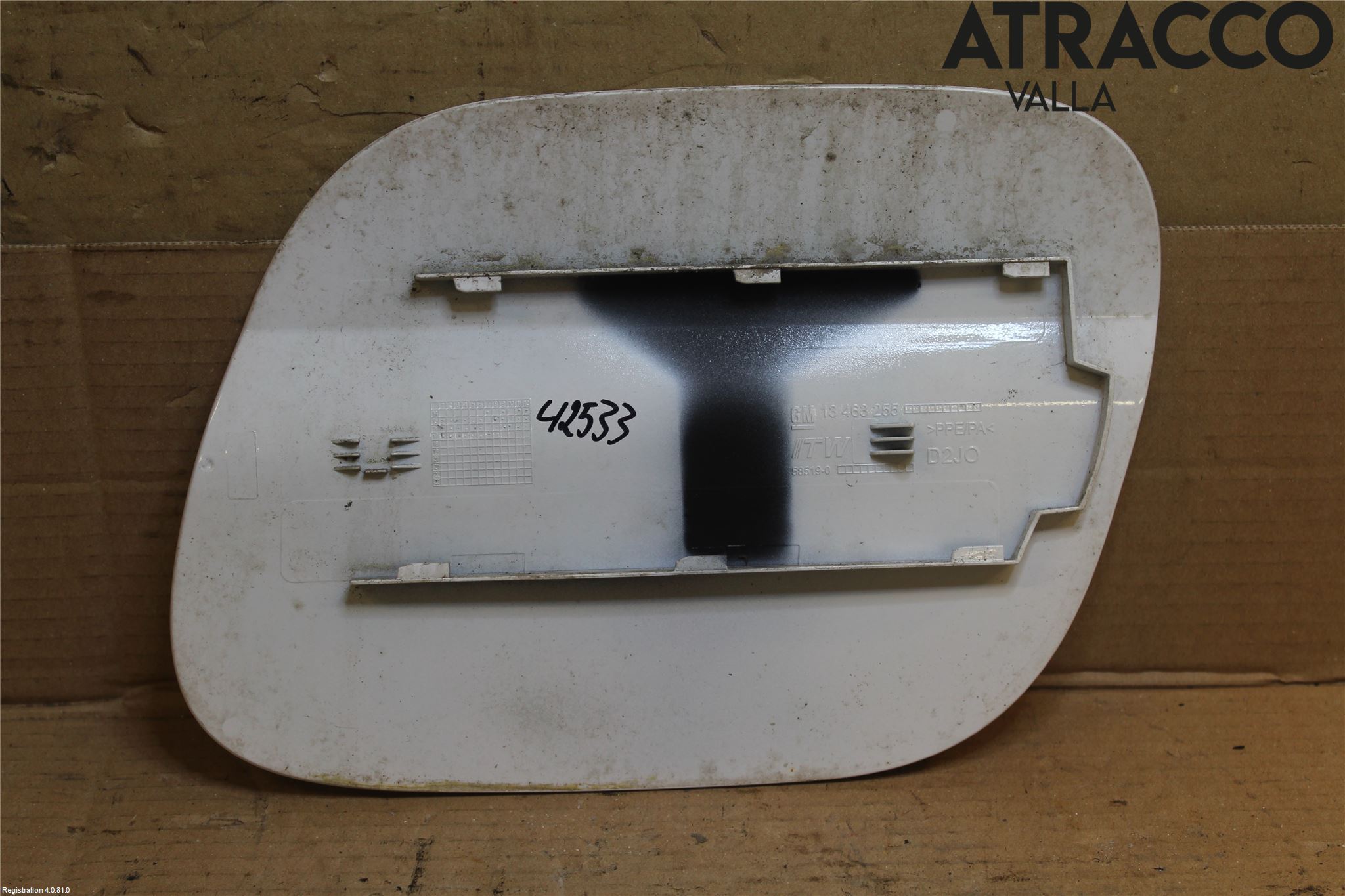 Opel ASTRA K 16-22 Tanklucka