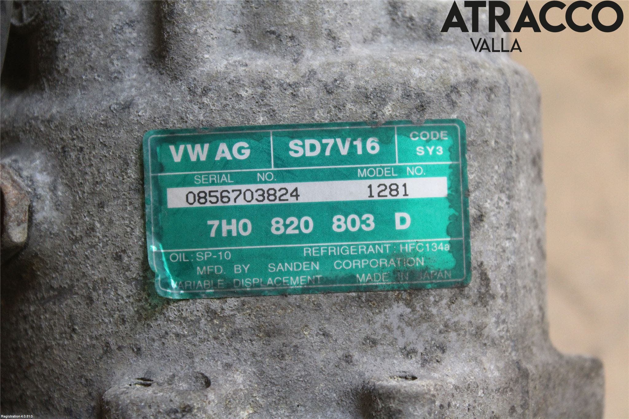 Volkswagen VW CADDY 04-10 Ac Kompressor