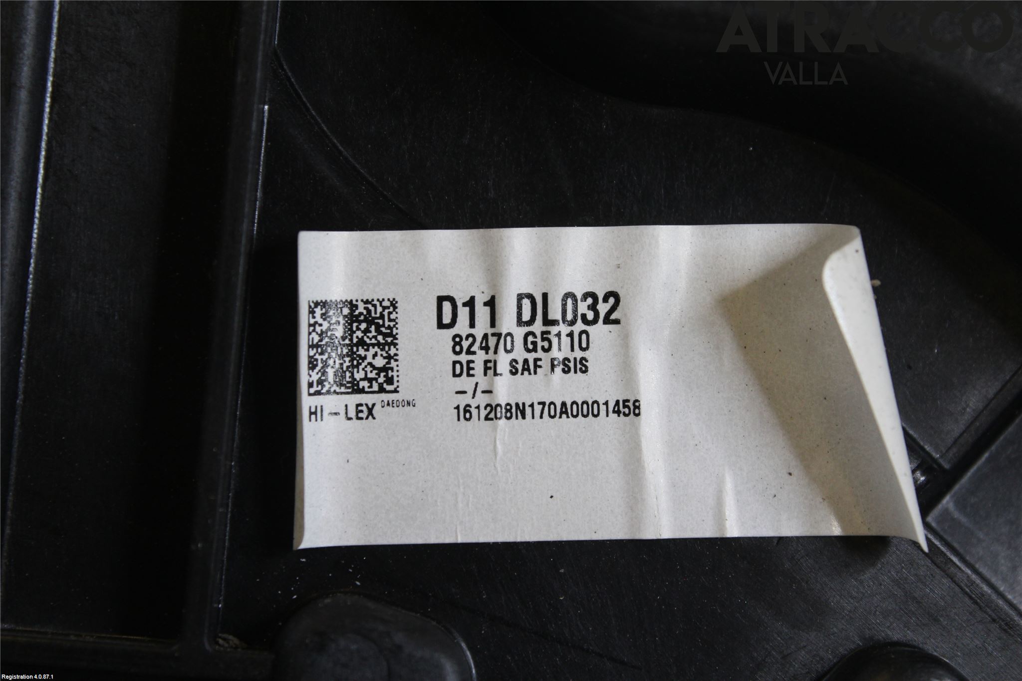 Kia NIRO (DE) 17-22 Fönsterhissmekanism