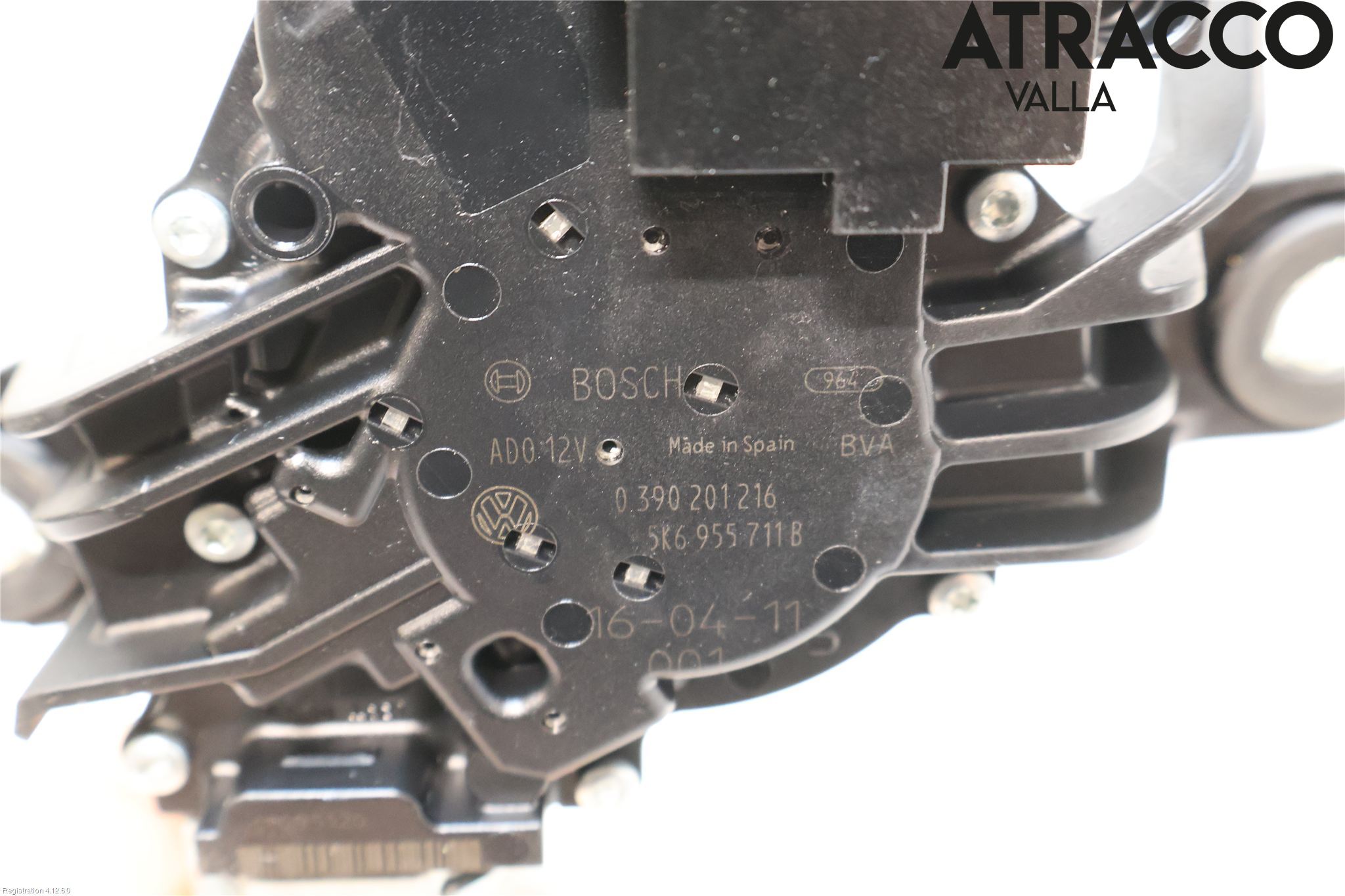 Volkswagen VW POLO 10-17 Torkarmotor Baklucka