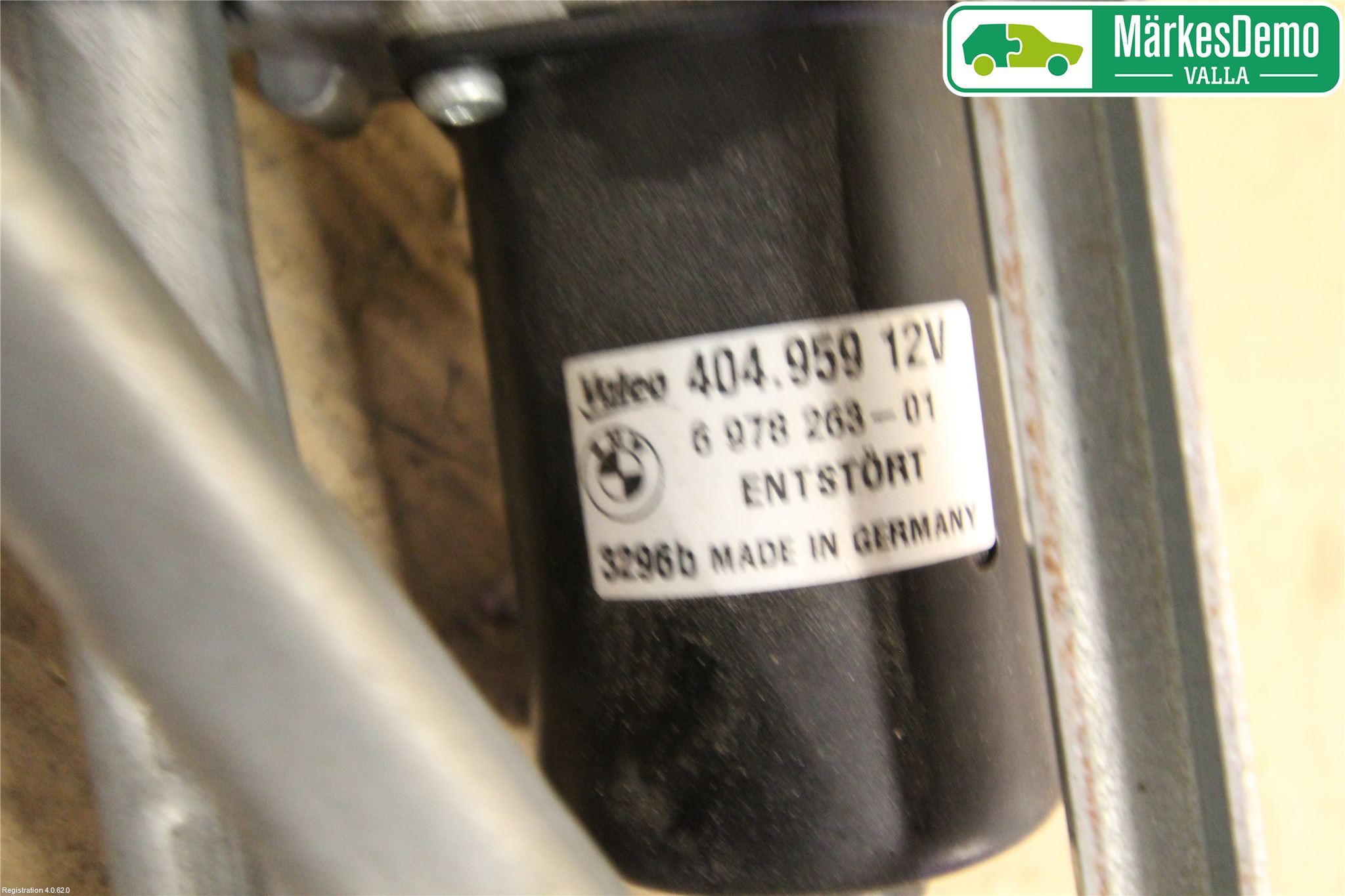 BMW 3 E90/91 SED/TOU 05-12 Torkarmekanism Vindruta