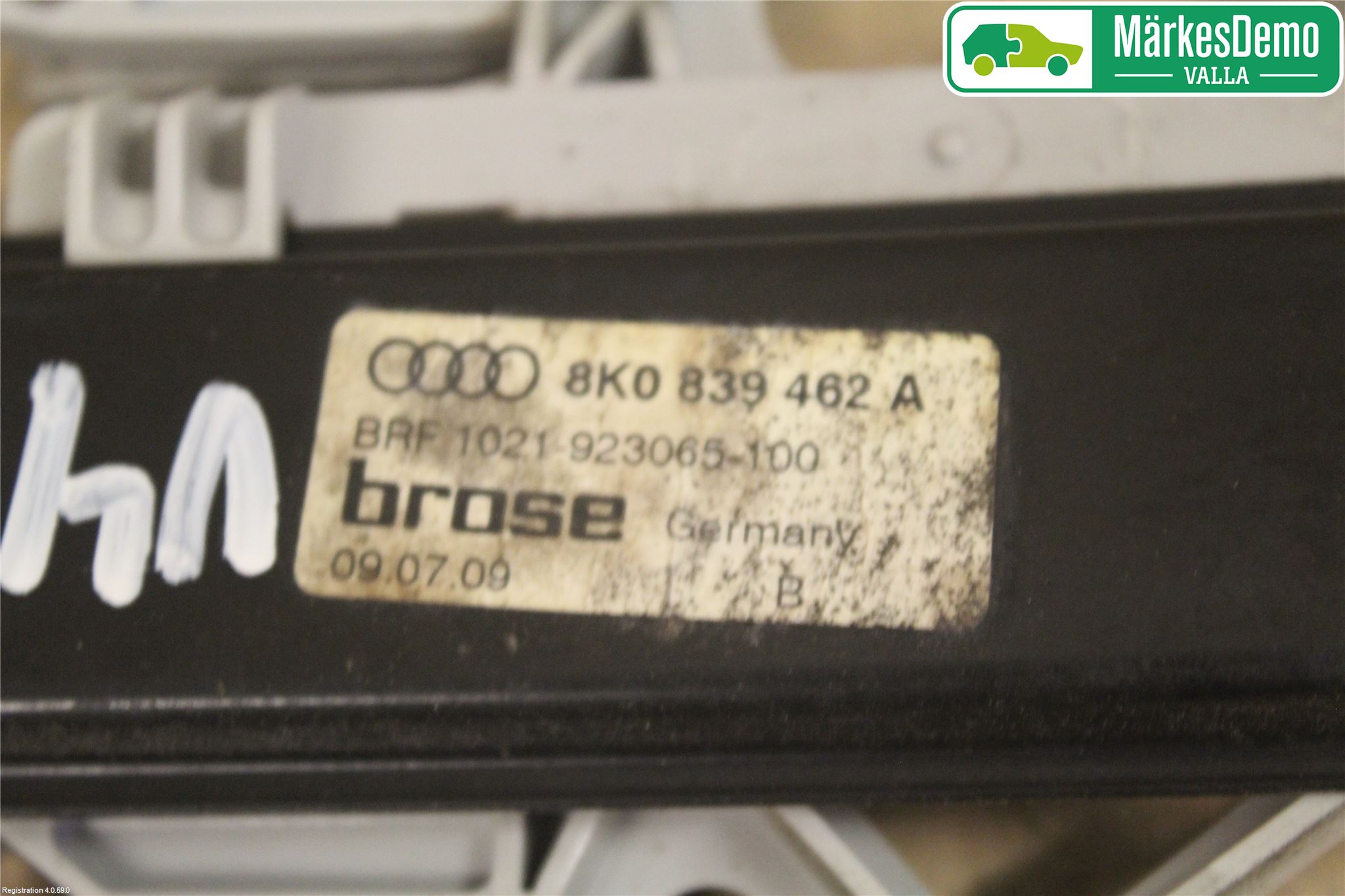 Audi A4/S4 08-11 Fönsterhiss El Kompl