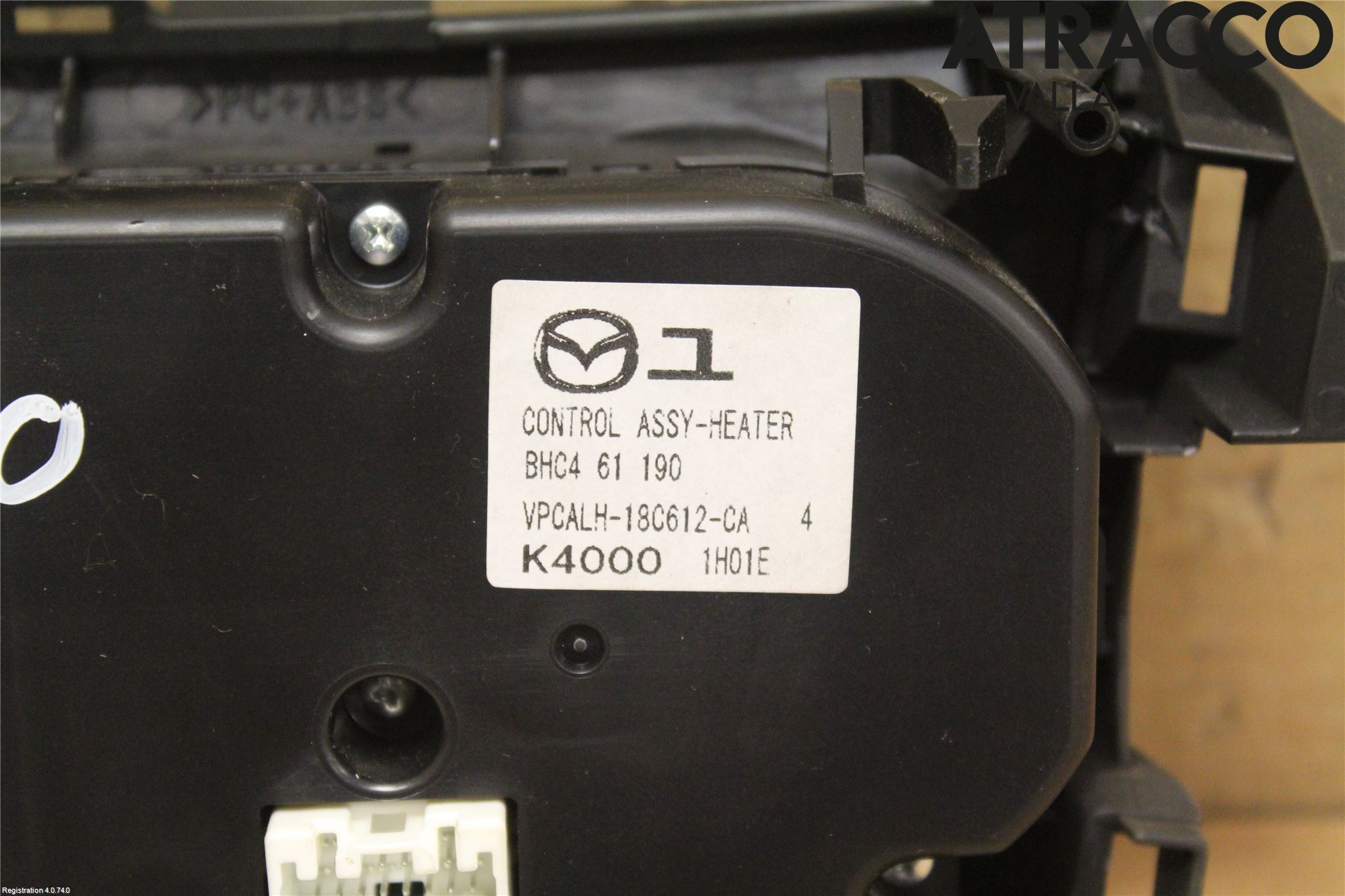 Mazda 3 II 09-13 Ac Styrenhet Ac Manöveren