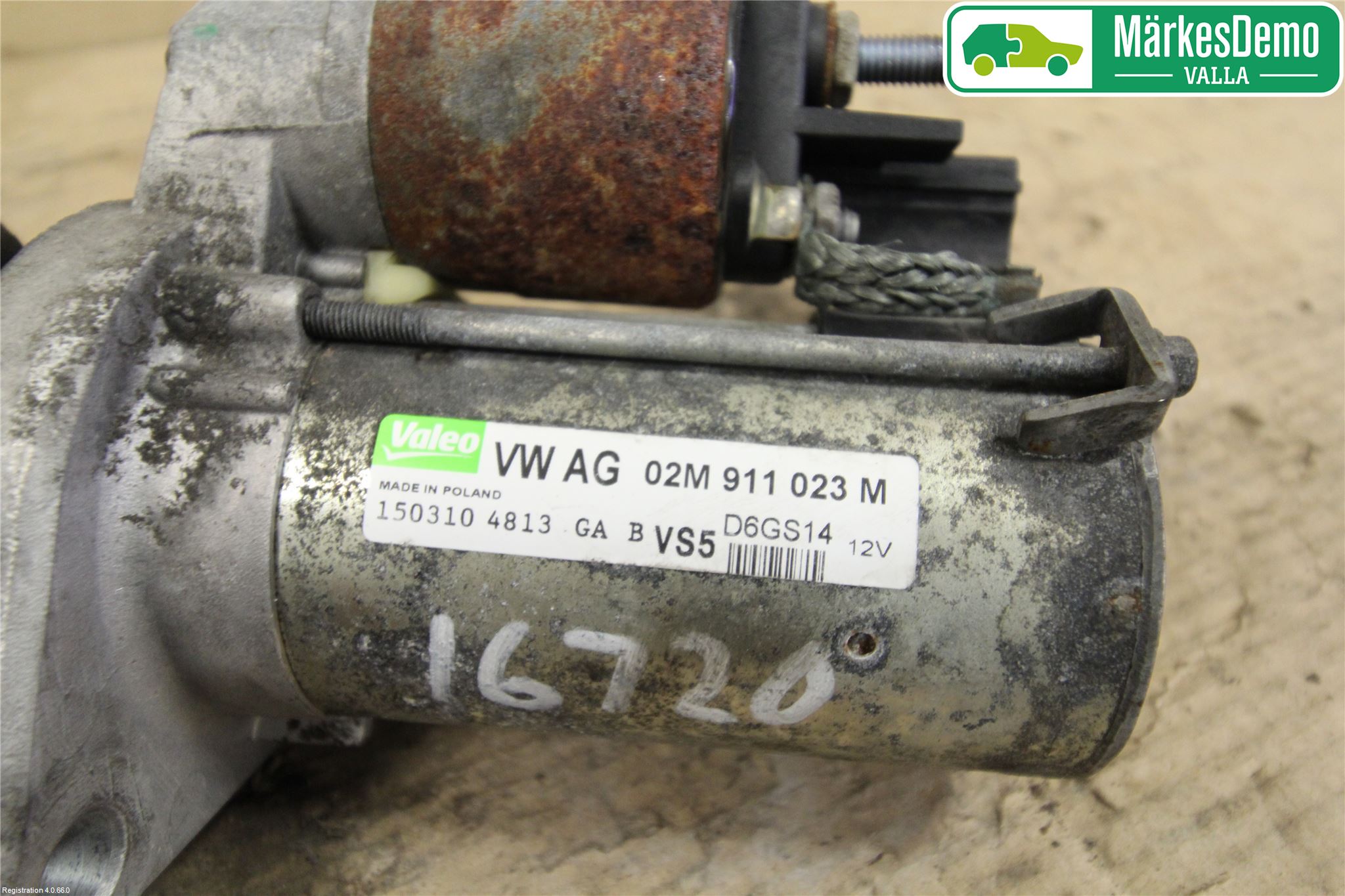 Skoda YETI Startmotor