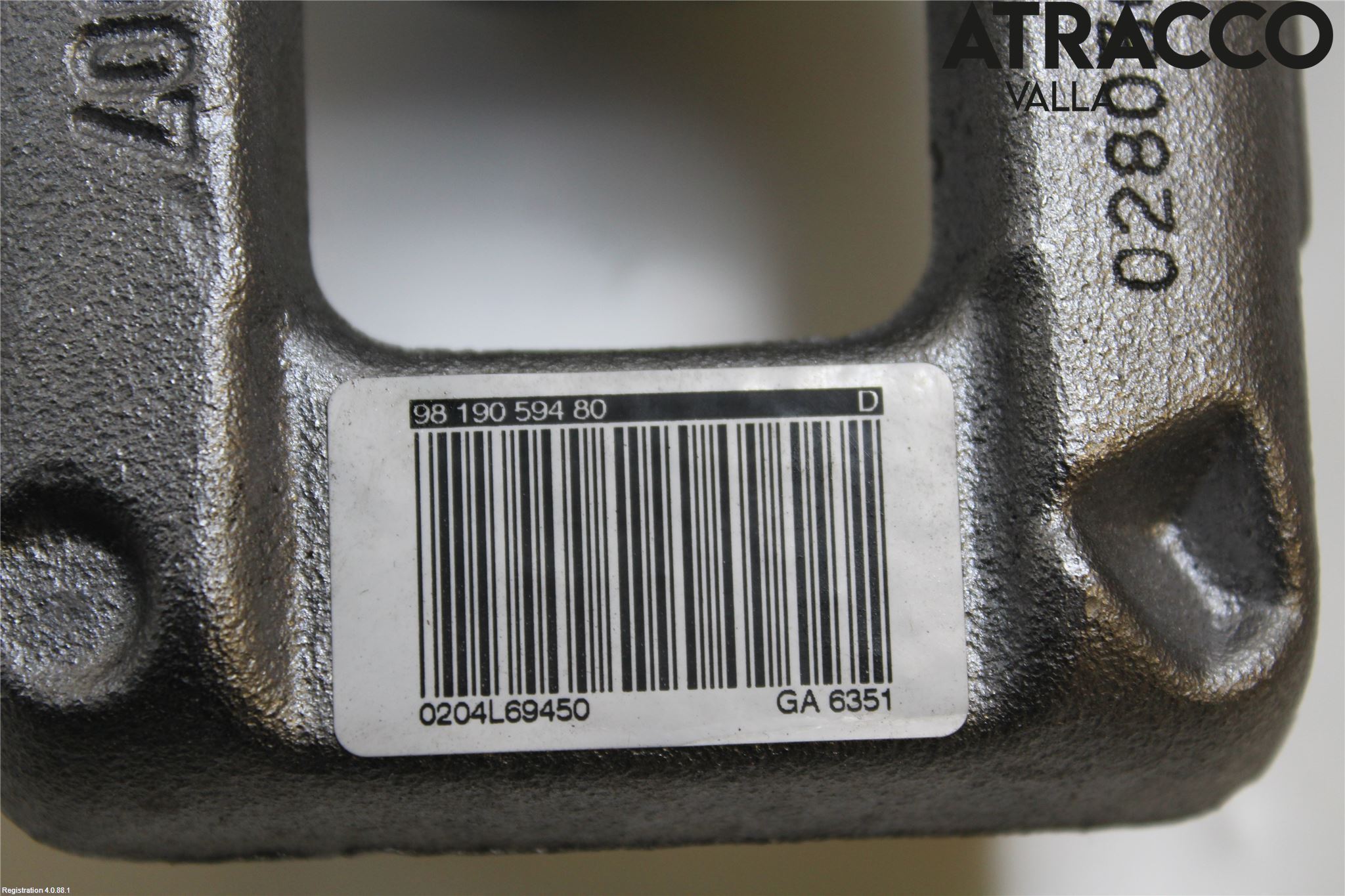 Peugeot 308/E-308 21- Bromsok Bak Höger